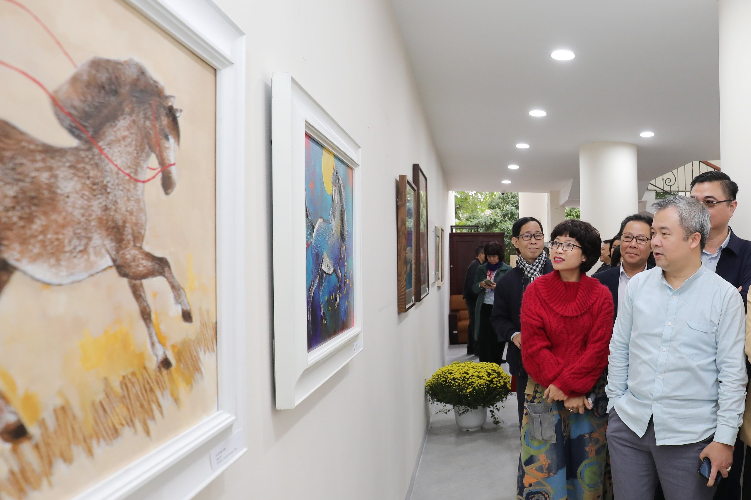 30 t&aacute;c phẩm "Ngựa Xu&acirc;n" đặc sắc hội tụ trong triển l&atilde;m ch&agrave;o năm mới B&iacute;nh Ngọ - Ảnh 6.