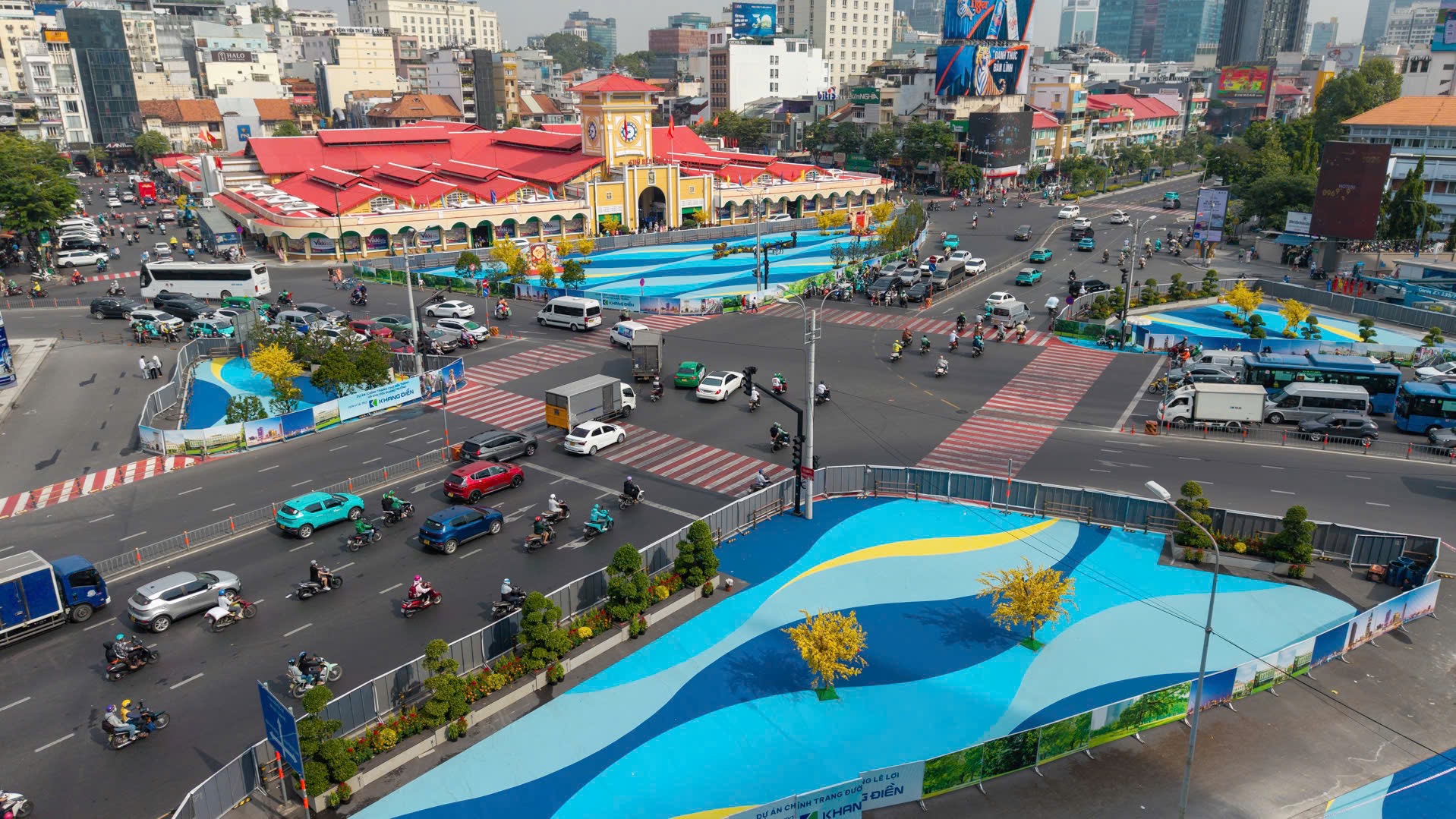 Sở Xây dựng khẳng định chỉnh trang chợ Bến Thành, Hồ Con Rùa đúng quy định - Ảnh 1.