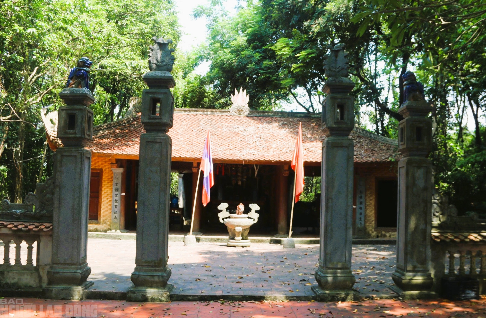 Đền thờ c&ocirc;ng ch&uacute;a Nhồi Hoa - biểu tượng của t&igrave;nh hữu nghị Việt - L&agrave;o - Ảnh 1.