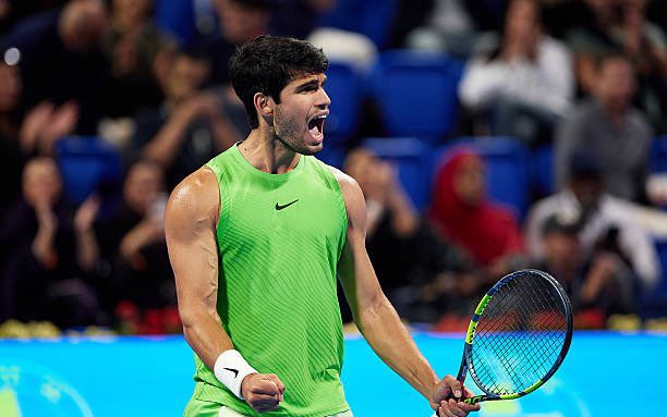 Alcaraz "tốc h&agrave;nh" gi&agrave;nh ATP 500, tiến s&aacute;t cột mốc của Big 3 - Ảnh 2.