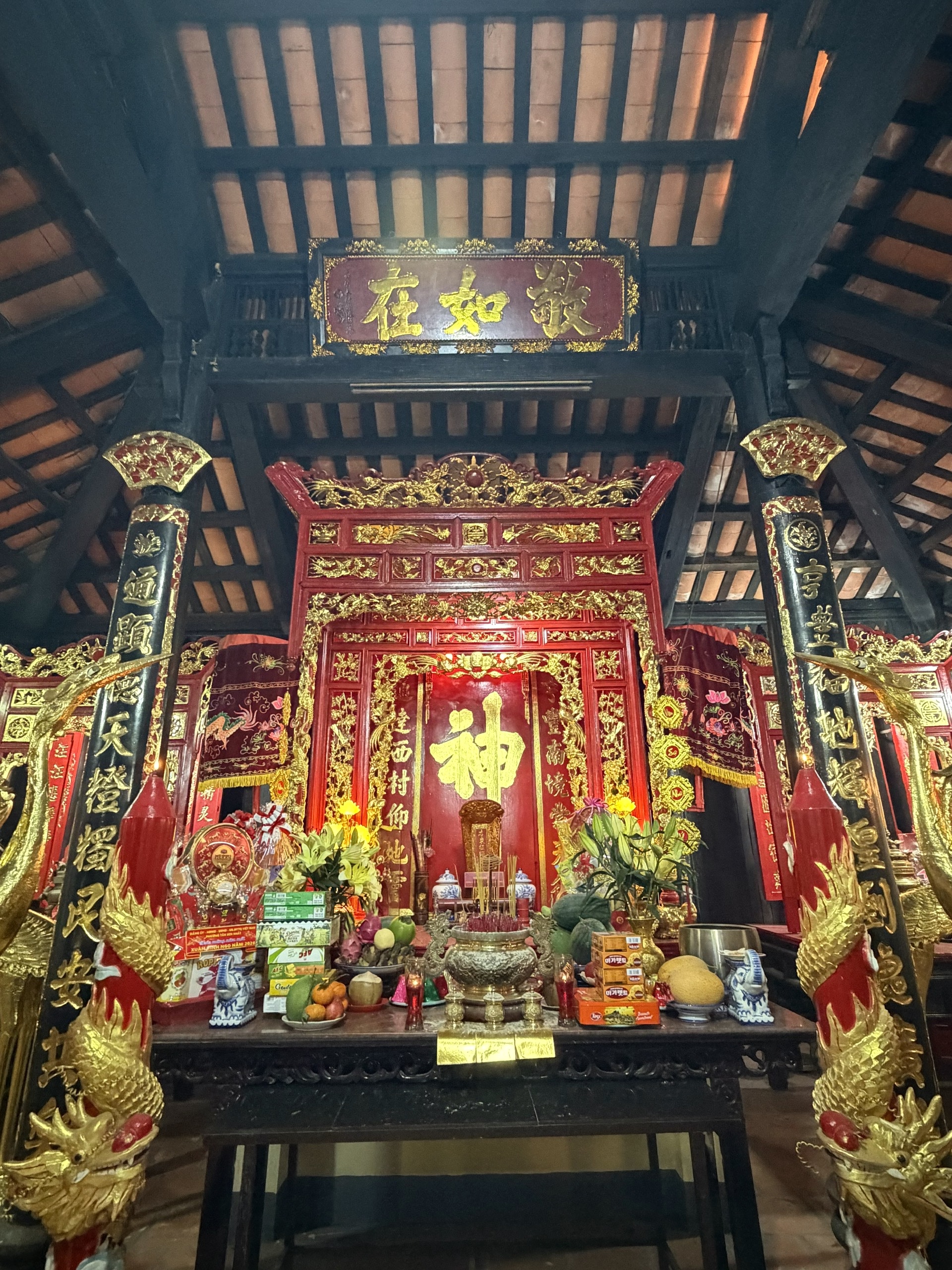 Kh&aacute;m ph&aacute; đ&igrave;nh Th&ocirc;ng T&acirc;y Hội hơn 300 năm tuổi - Ảnh 12.