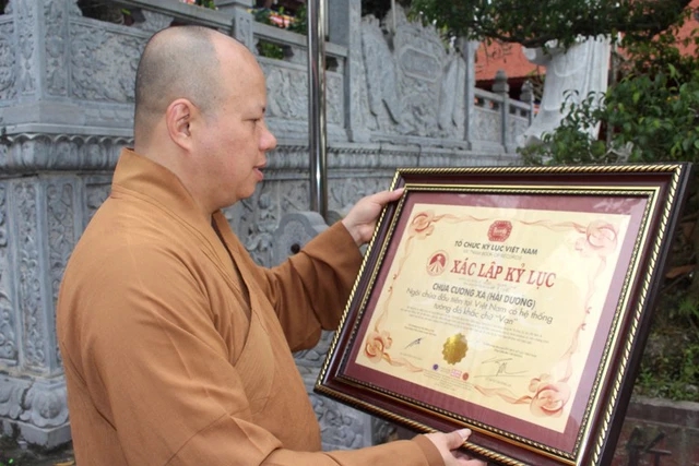 Ch&ugrave;a Cương X&aacute; - ng&ocirc;i ch&ugrave;a nhiều chữ Vạn nhất Việt Nam - Ảnh 6.