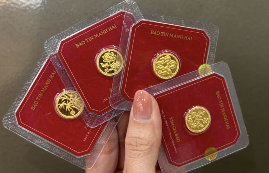 Rộ tr&agrave;o lưu mua v&agrave;ng mini 0 , 1 chỉ dịp Thần T&agrave;i năm 2026 để lấy may - Ảnh 5.