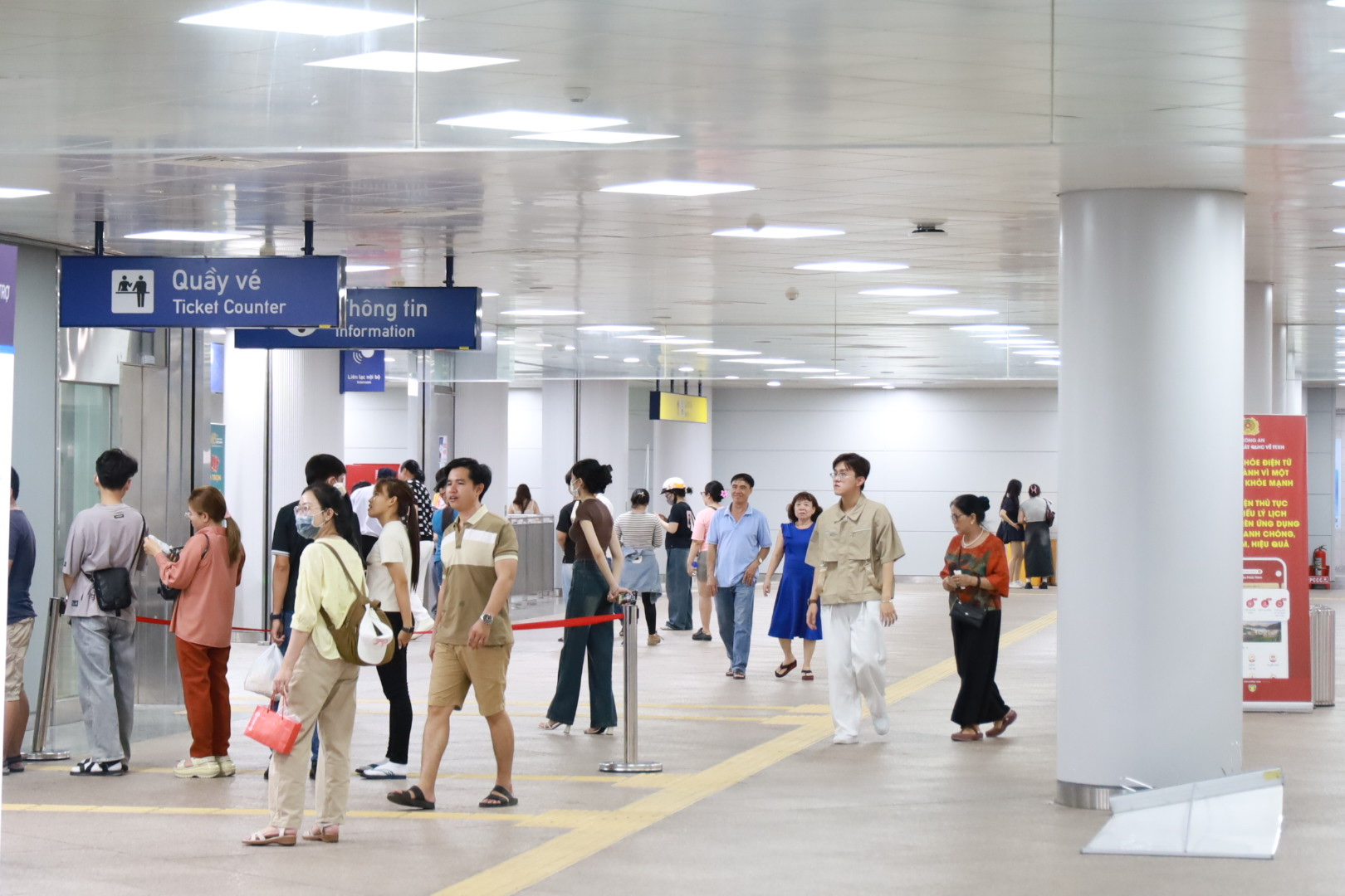 Hơn nửa triệu lượt khách đi metro Bến Thành - Suối Tiên dịp Tết Bính Ngọ - Ảnh 2.
