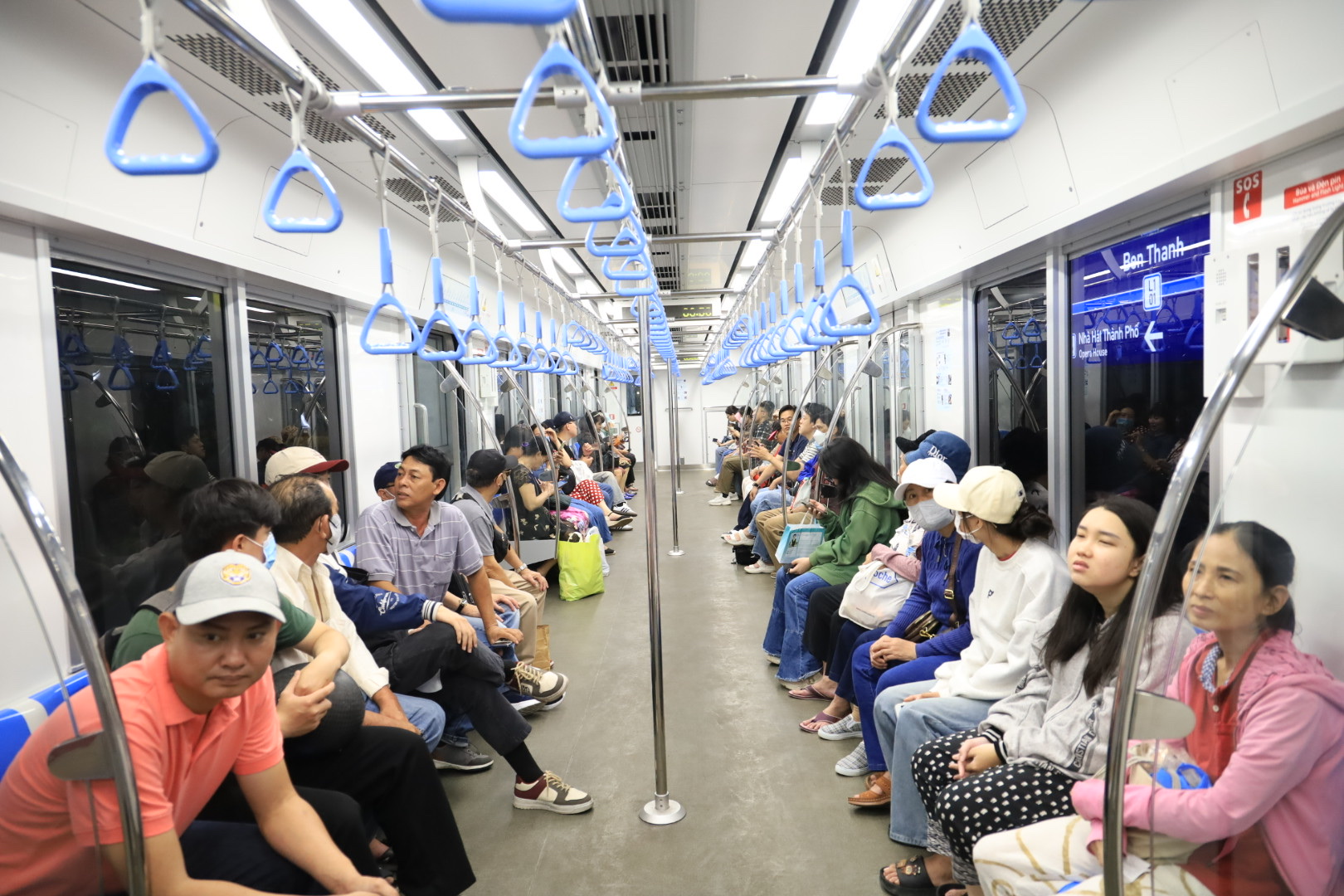 Hơn nửa triệu lượt khách đi metro Bến Thành - Suối Tiên dịp Tết Bính Ngọ - Ảnh 1.