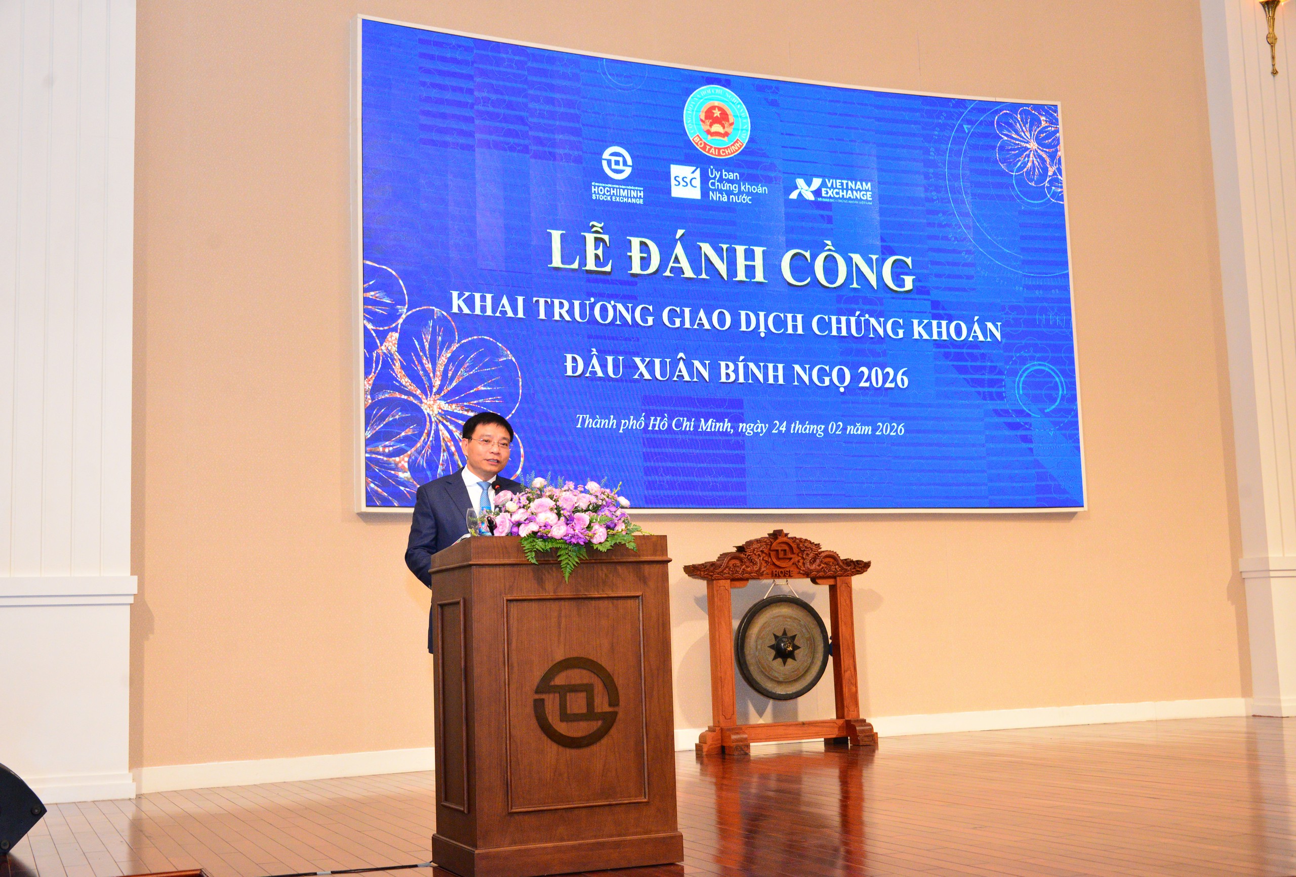 Bộ trưởng Bộ Tài chính: Quyết liệt nâng hạng chứng khoán theo tiêu chuẩn bậc cao - Ảnh 1.