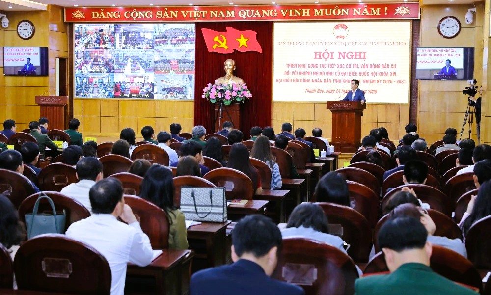 Thượng tướng Lê Đức Thái ứng cử đại biểu Quốc hội tại Thanh Hóa - Ảnh 2.