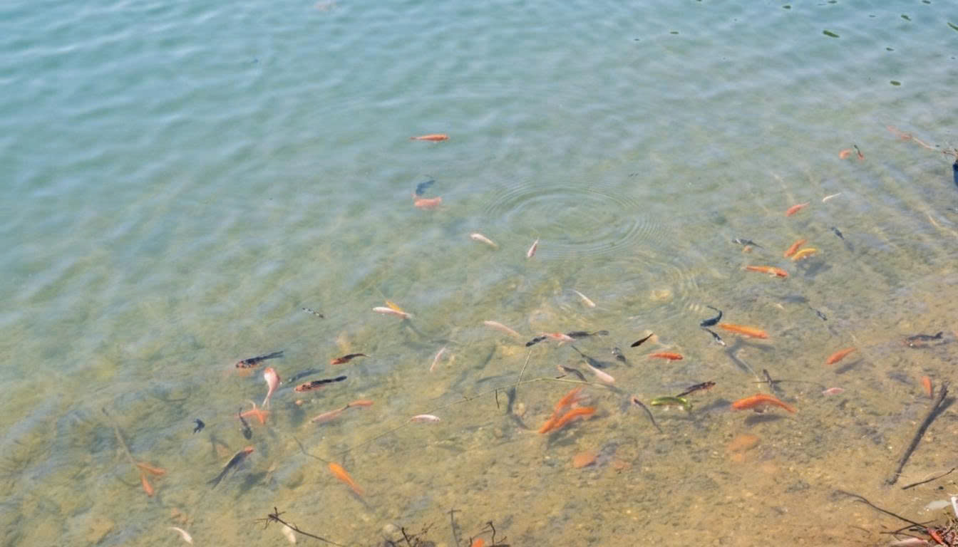 Thả 5 . 000 Cá Koi , cá Lăng tại hồ Đăk Ke Măng Đen 2026 - Ảnh 2.