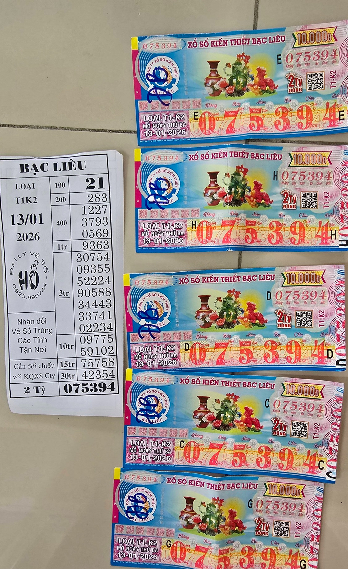Đại lý vé số Hổ liên tục trúng độc đắc Xổ số miền Nam Bạc Liêu 2026 - Ảnh 3.