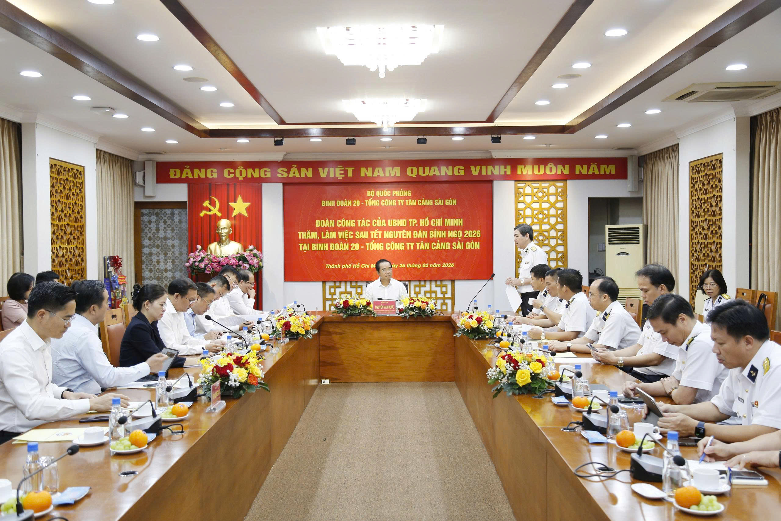 Chủ tịch UBND TP Nguyễn Văn Được thăm Tổng Công ty Tân Cảng Sài Gòn năm 2026 - Ảnh 3.