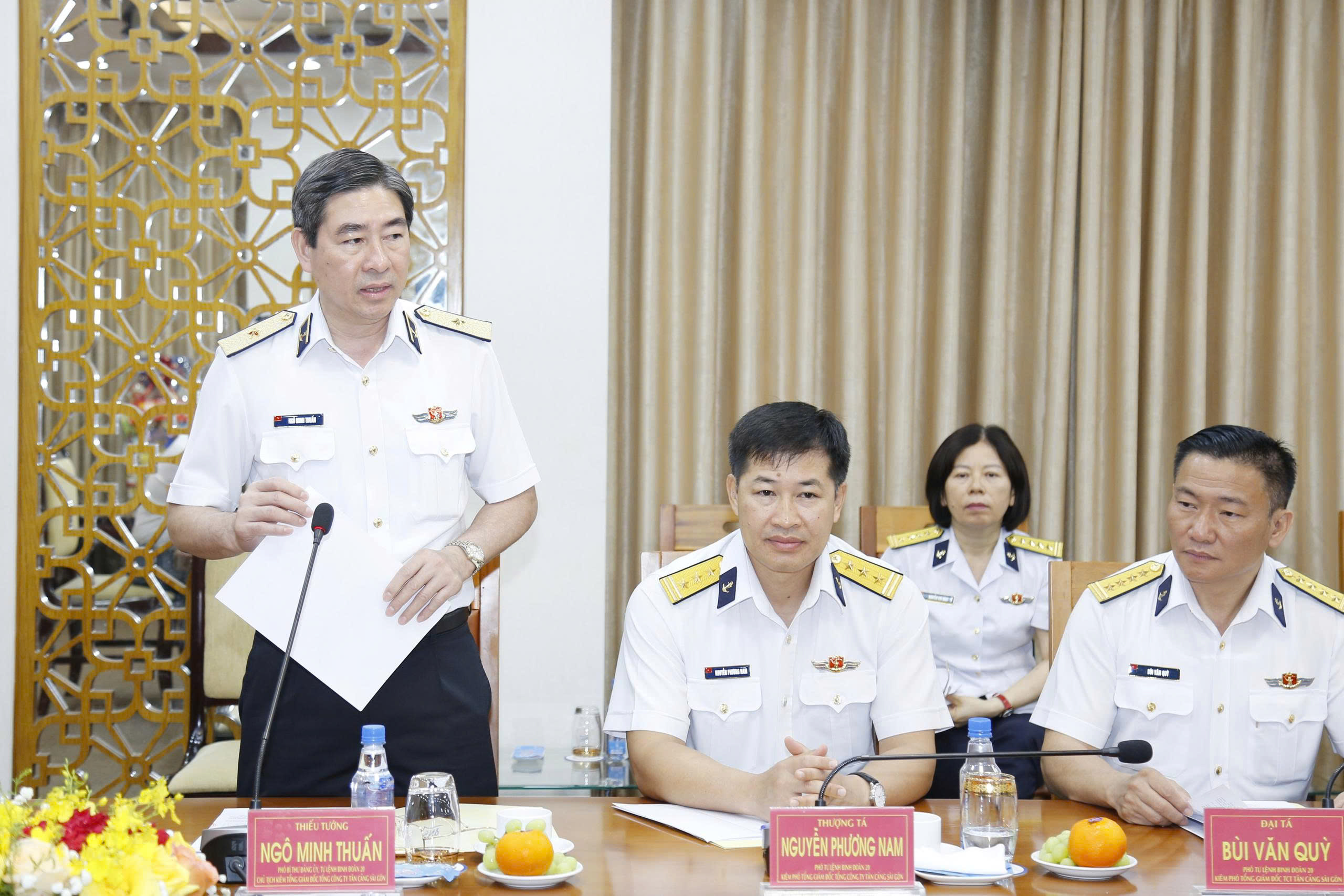 Chủ tịch UBND TP Nguyễn Văn Được thăm Tổng Công ty Tân Cảng Sài Gòn năm 2026 - Ảnh 4.