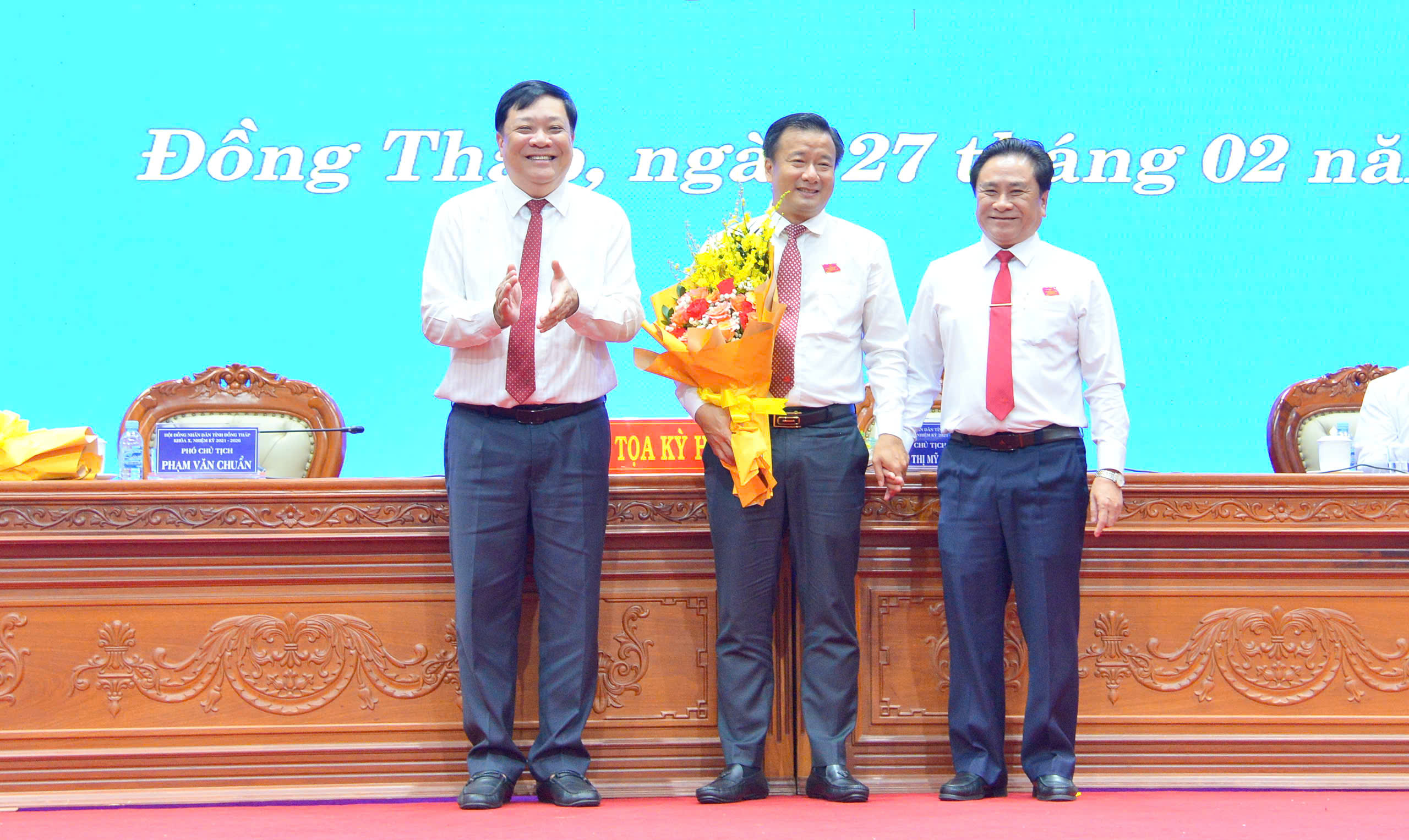 Bí thư phường Sa Đéc Nguyễn Phước Thiện được bầu làm Phó Chủ tịch UBND tỉnh Đồng Tháp - Ảnh 1.