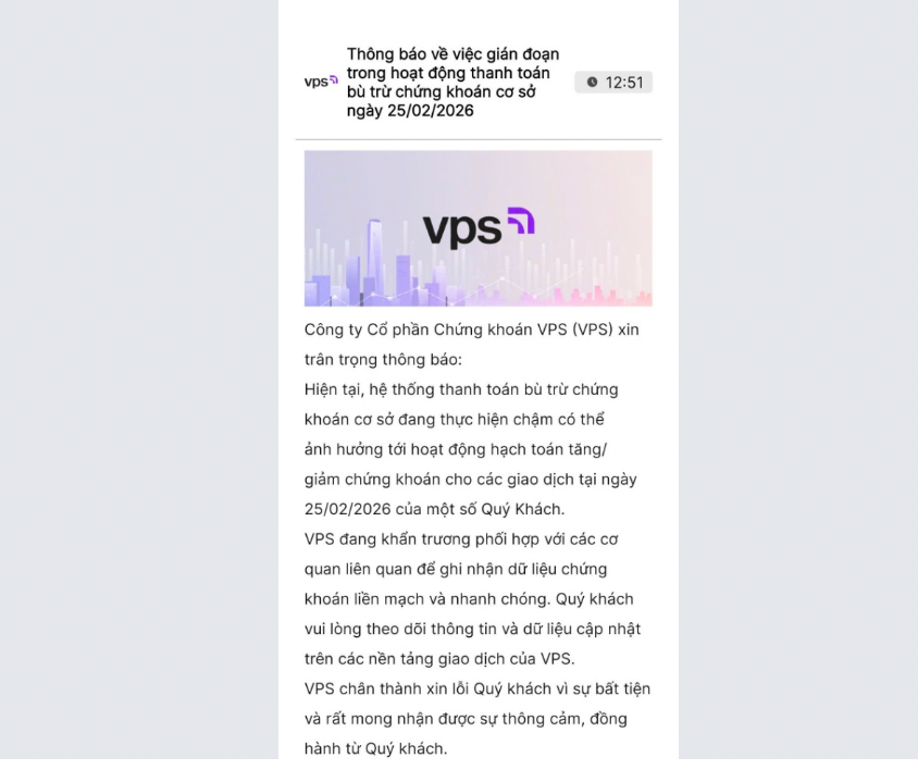HoSE và VSDC lên tiếng về sự cố thanh toán bù trừ ngày 27 - 2 - Ảnh 3. HoSE và VSDC lên tiếng về sự cố thanh toán bù trừ ngày 27 - 2 - Ảnh 3.