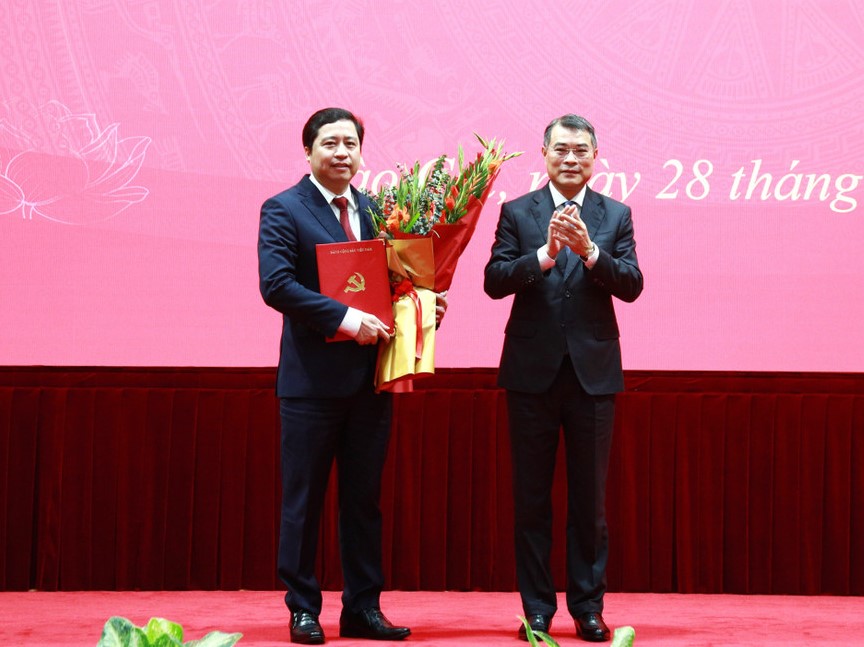 Phó Tổng Thanh tra Chính phủ giữ chức Bí thư Tỉnh ủy Lào Cai - Ảnh 1.