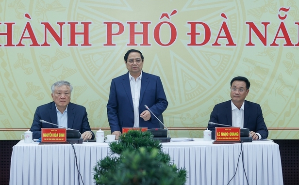 Thủ tướng Phạm Minh ch&iacute;nh: Đ&agrave; Nẵng ph&aacute;t triển sau hợp nhất với Quảng Nam năm 2026 - Ảnh 2.