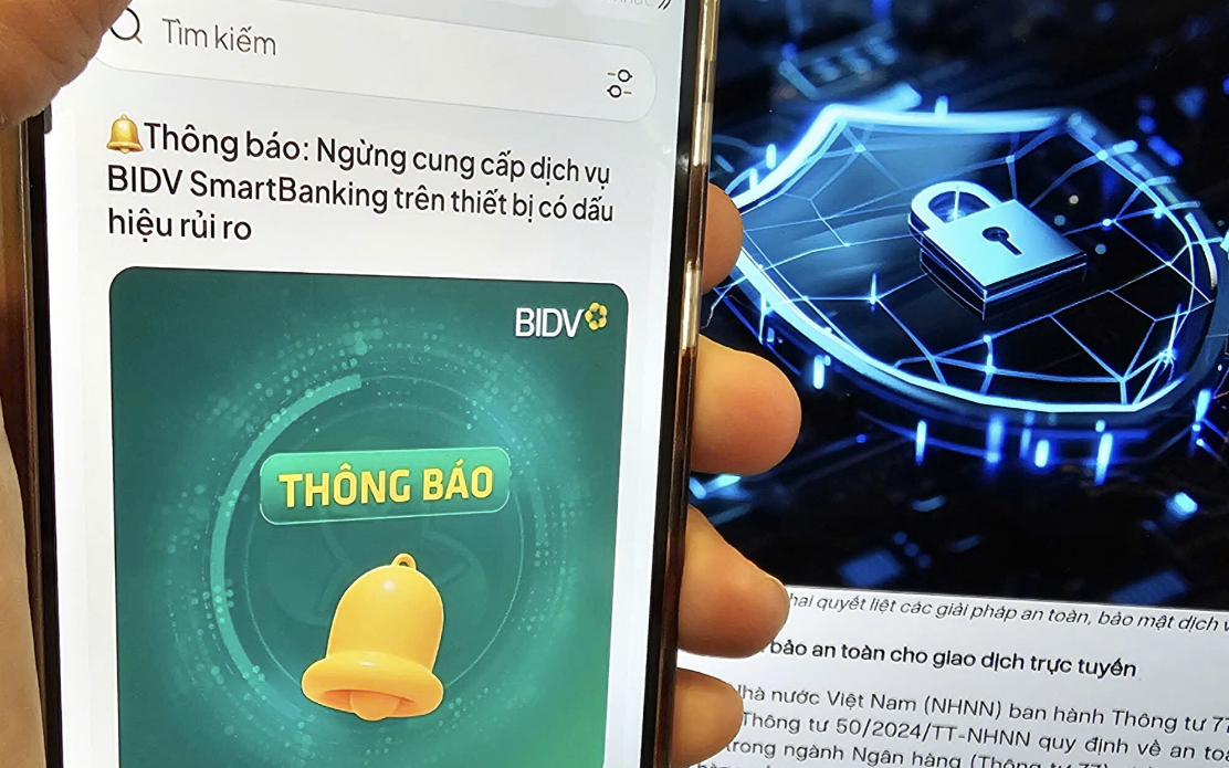 Điện thoại "bẻ kho&aacute;" muốn tiếp tục sử dụng app ng&acirc;n h&agrave;ng, phải l&agrave;m sao? - Ảnh 1.