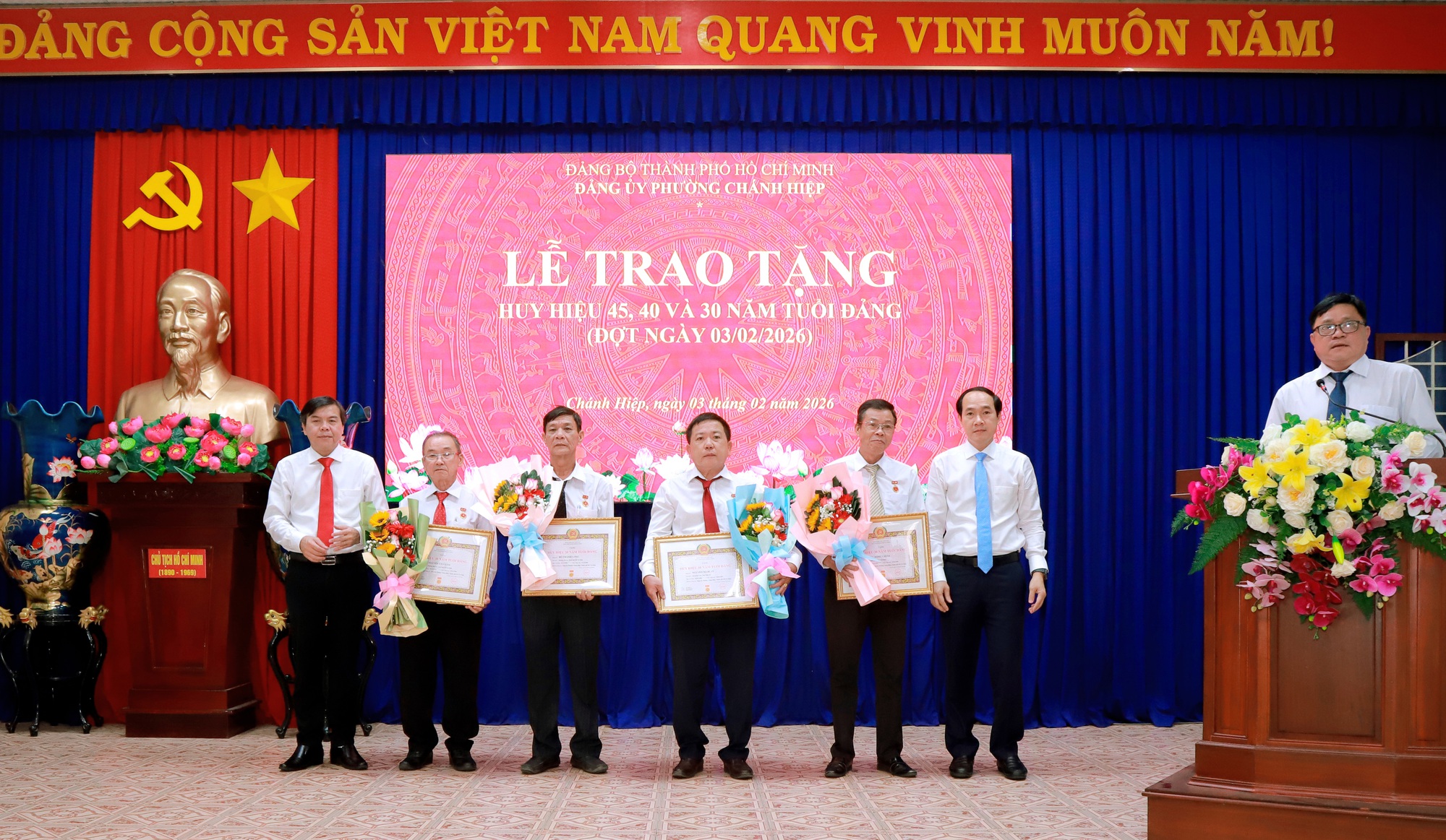 Phường Chánh Hiệp tổ chức Lễ kỷ niệm Ngày thành lập Đảng Cộng sản Việt Nam 2026 - Ảnh 6.