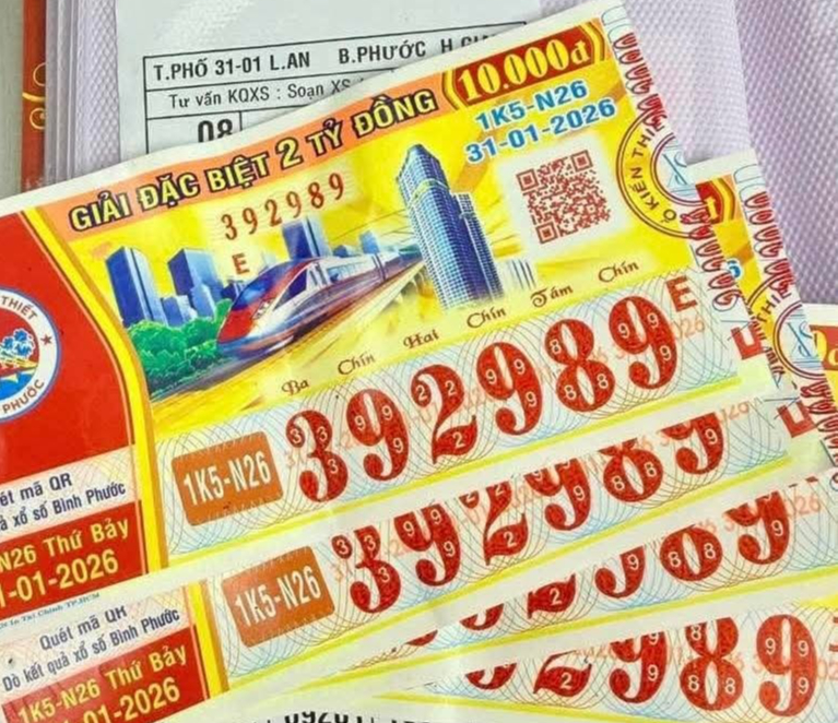 Xổ số miền Nam 2026: Tìm ra chủ nhân giải độc đắc 28 tỉ đồng - Ảnh 2. Xổ số miền Nam 2026: Tìm ra chủ nhân giải độc đắc 28 tỉ đồng - Ảnh 2.