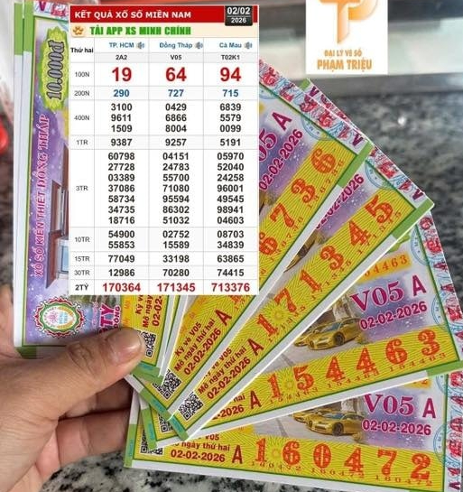 Xổ số miền Nam 2026: Người tr&uacute;ng độc đắc d&atilde;y số 171345 v&agrave; 713376 ở TPHCM - Ảnh 3.