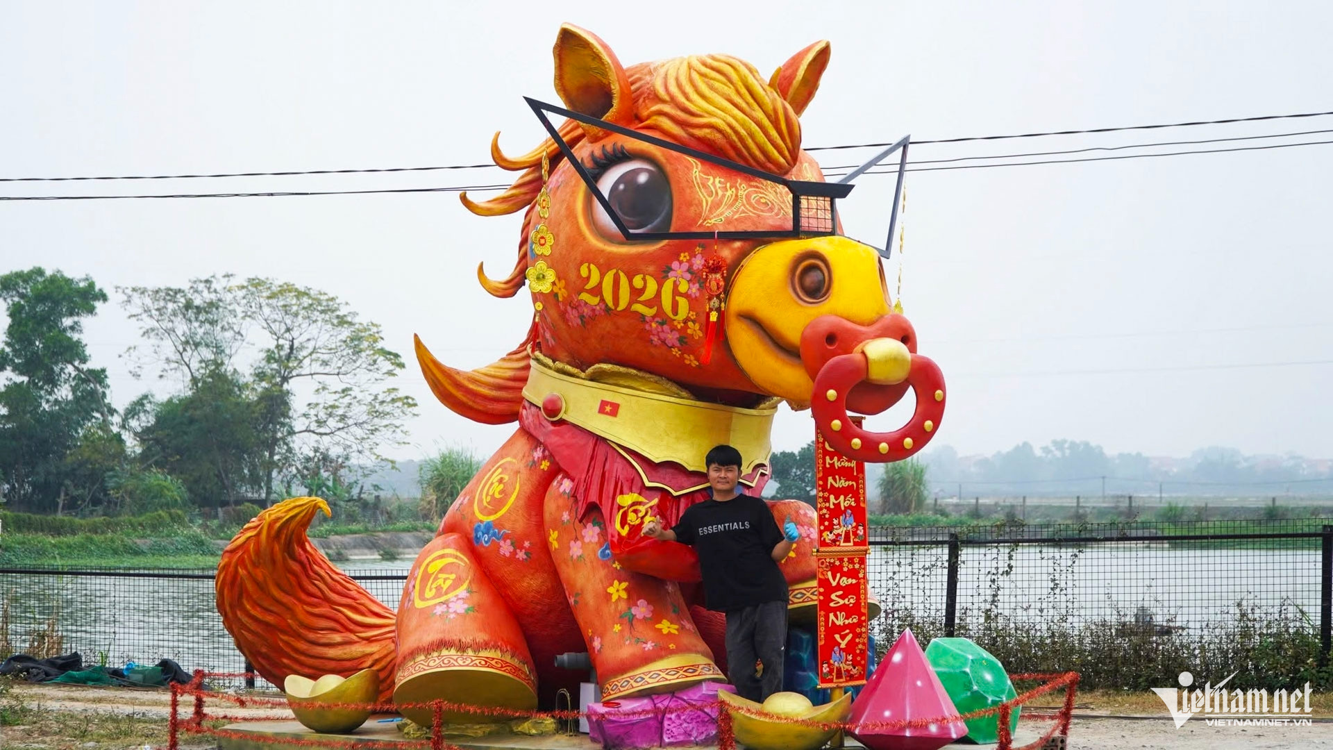 Linh vật Ngựa thương b&aacute;n 222 triệu hỗ trợ người ngh&egrave;o Bắc Ninh dịp Tết 2026 - Ảnh 6.