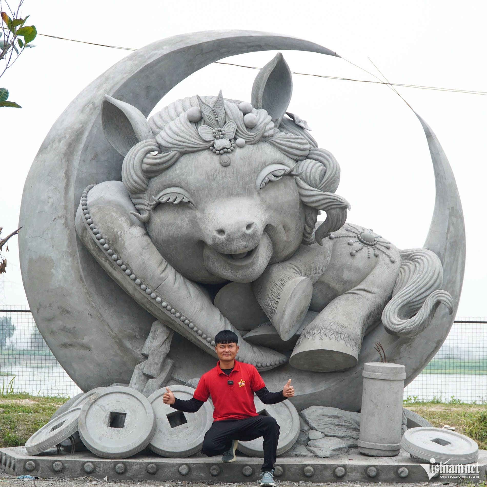 Linh vật Ngựa thương b&aacute;n 222 triệu hỗ trợ người ngh&egrave;o Bắc Ninh dịp Tết 2026 - Ảnh 1.