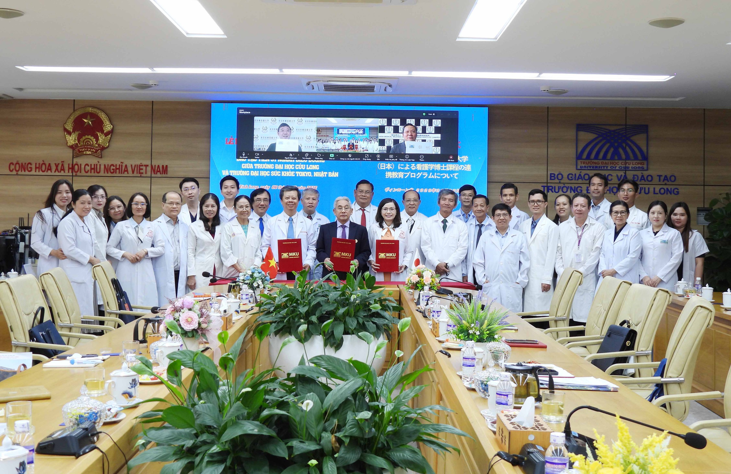 Trường ĐH Cửu Long hợp t&aacute;c với đối t&aacute;c đến từ Nhật Bản để đ&agrave;o tạo tiến sĩ - Ảnh 4.