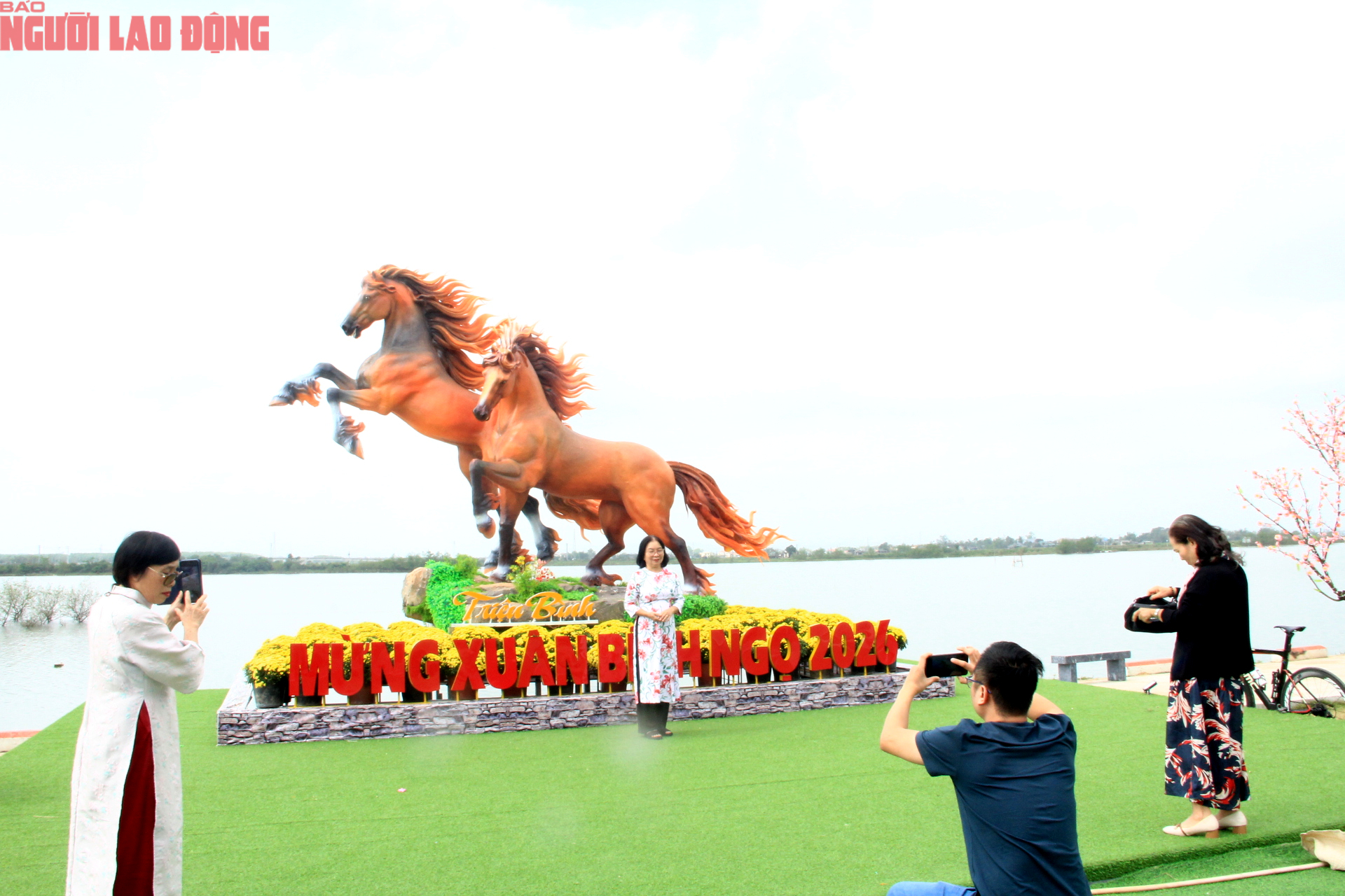 Linh vật ngựa độc đ&aacute;o ở Quảng Trị do nghệ nh&acirc;n Đinh Văn T&acirc;m chế t&aacute;c - Ảnh 1.