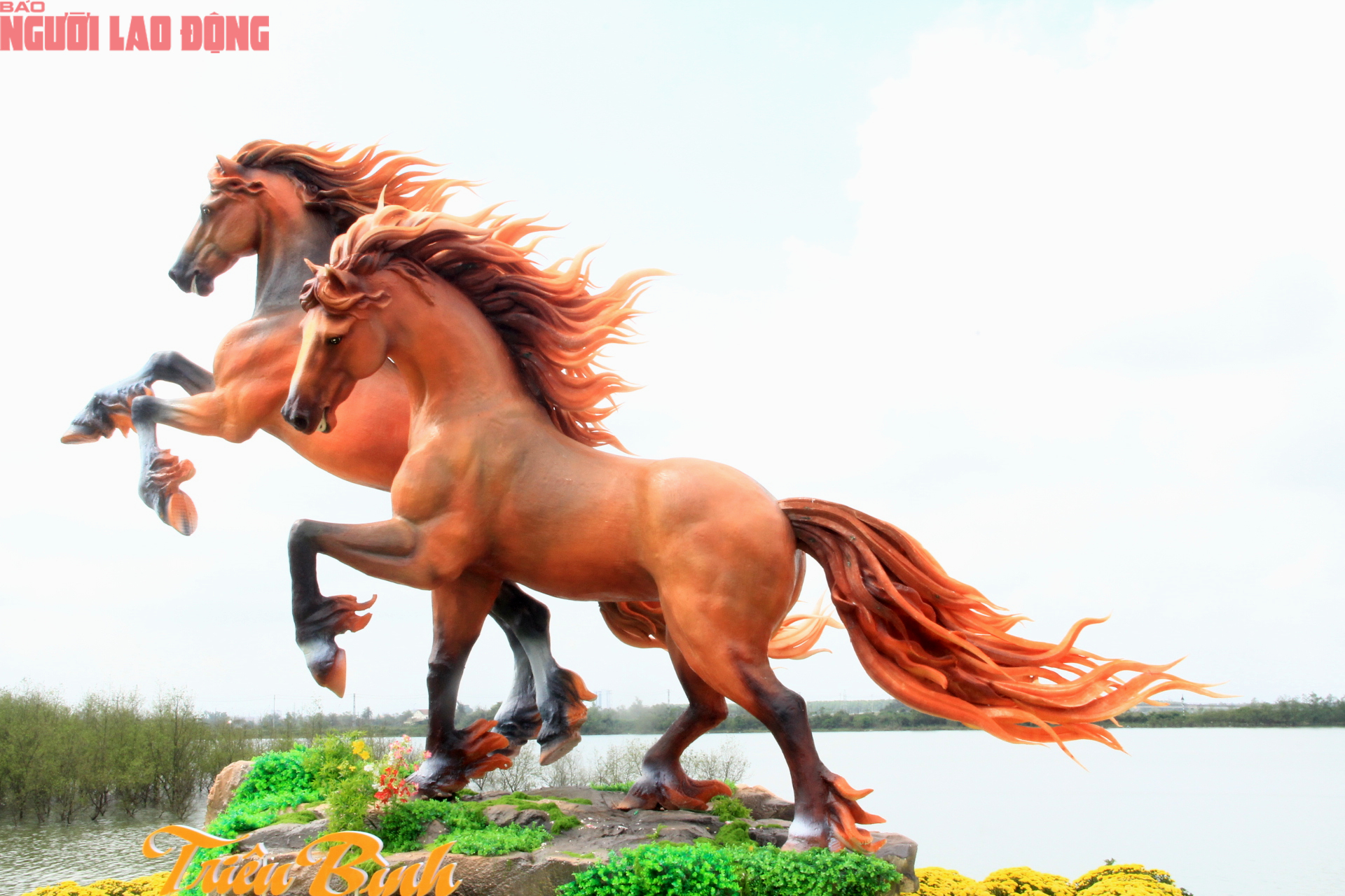 Linh vật ngựa độc đ&aacute;o ở Quảng Trị do nghệ nh&acirc;n Đinh Văn T&acirc;m chế t&aacute;c - Ảnh 4.