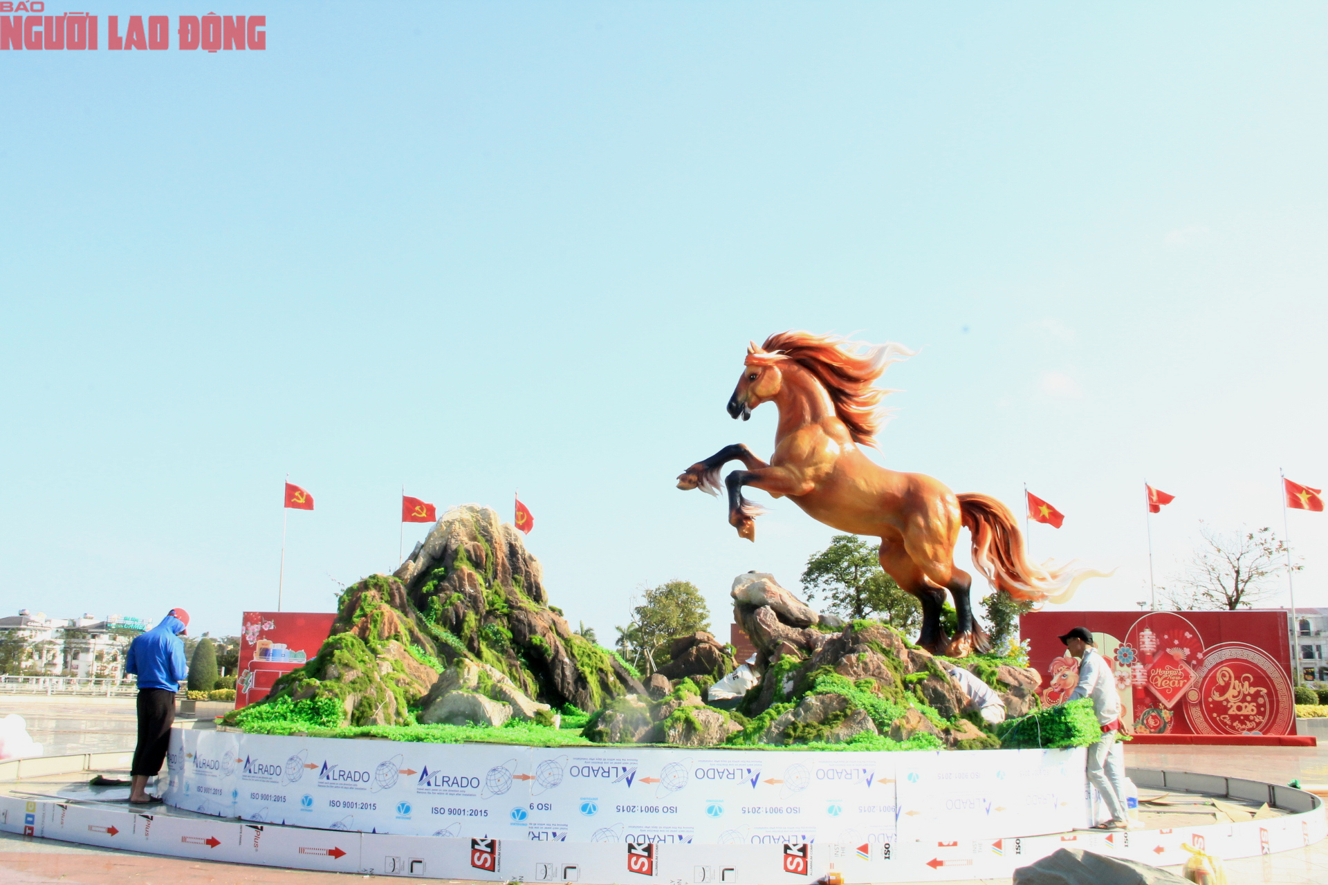 Linh vật ngựa độc đ&aacute;o ở Quảng Trị do nghệ nh&acirc;n Đinh Văn T&acirc;m chế t&aacute;c - Ảnh 7.