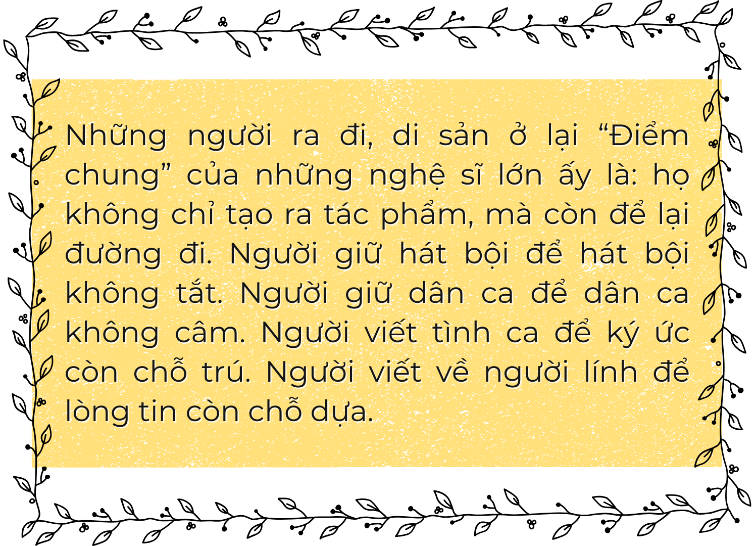 Những cây đại thụ rời khu rừng ký ức: Những người giữ hồn di sản đã rời cõi tạm - Ảnh 13.
