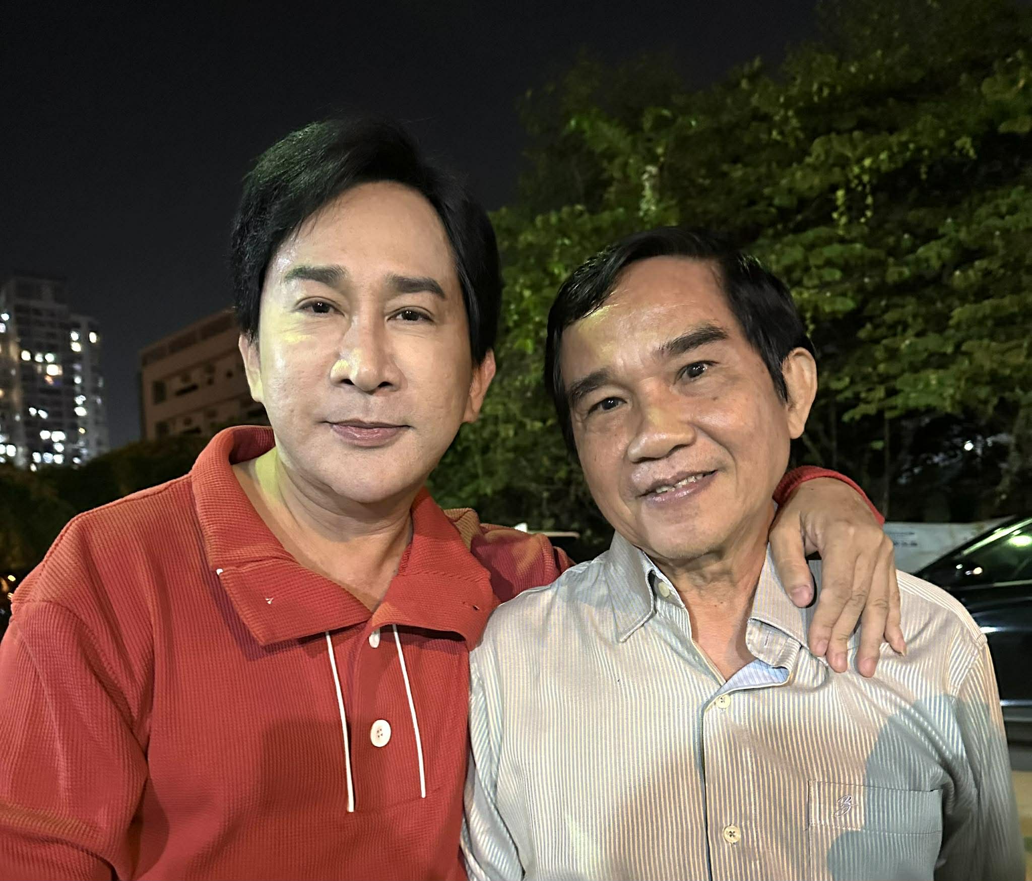 Nghệ sĩ "Vầng trăng cổ nhạc" vui mừng gặp lại nhạc sĩ Kiều Tấn - Ảnh 3.