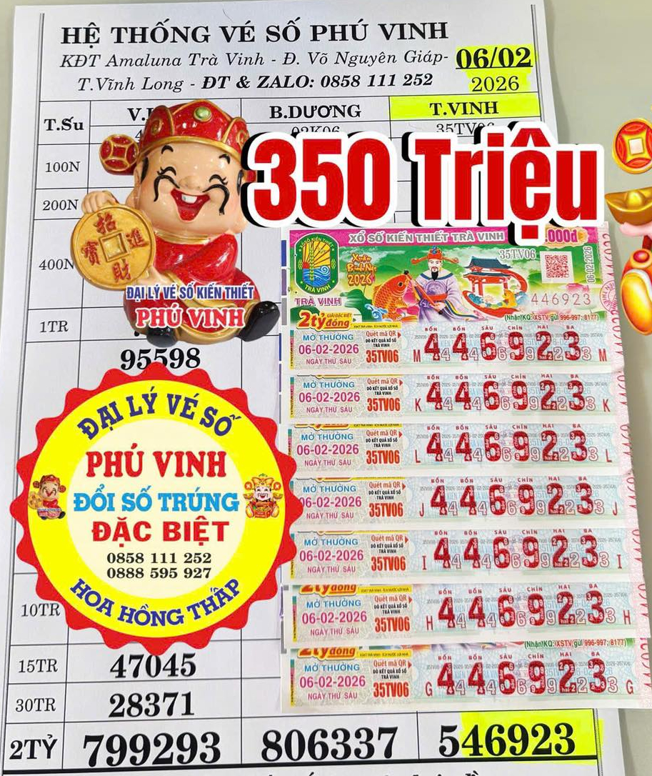 Xổ số miền Nam 2026: Nam khách hàng trúng độc đắc , đại lý mang tiền đến nhà đổi thưởng - Ảnh 2.