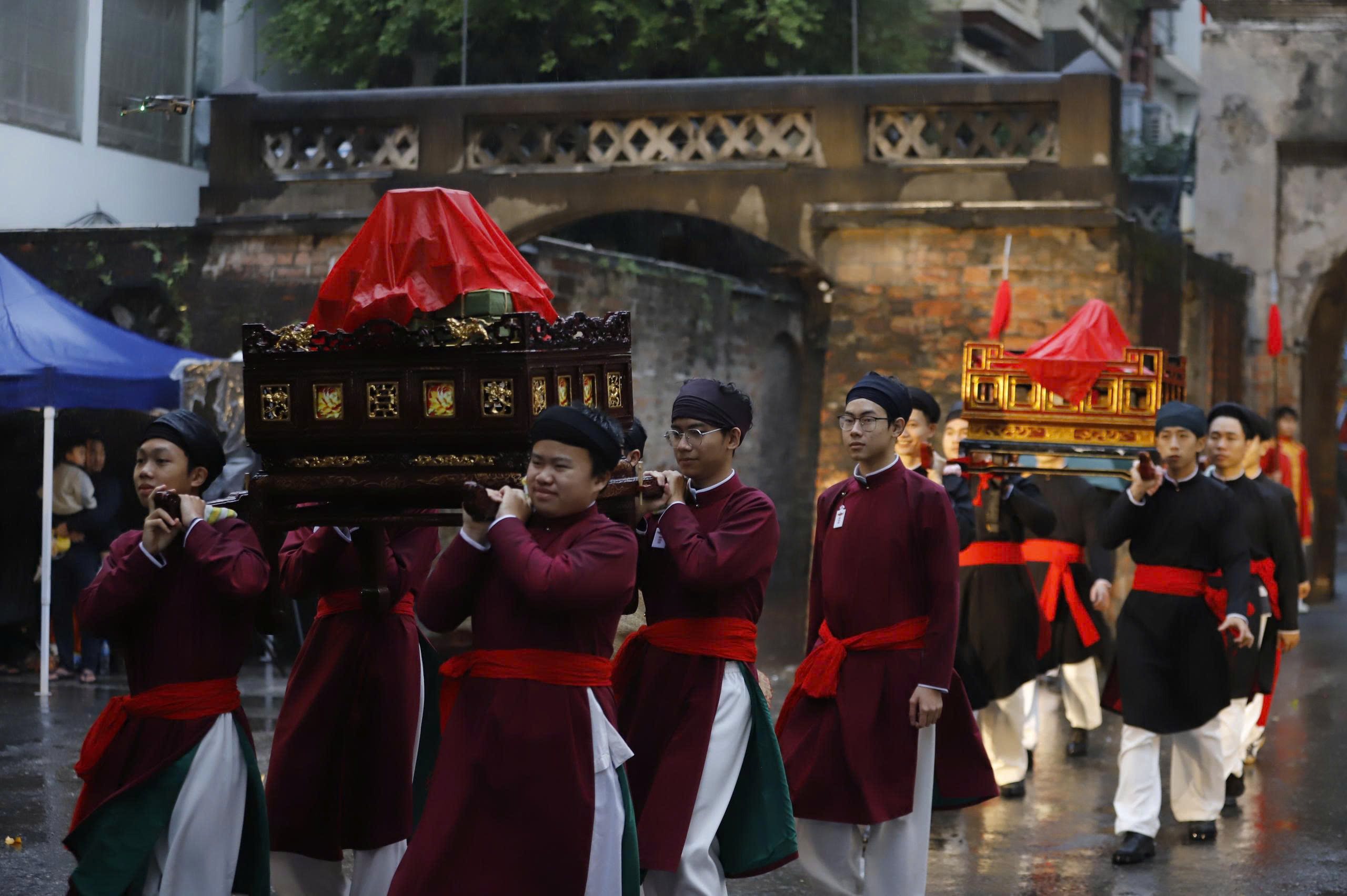 Lễ Mở cửa &Ocirc; Quan Chưởng đ&aacute;nh thức k&yacute; ức Thăng Long xưa 2026 - Ảnh 4.