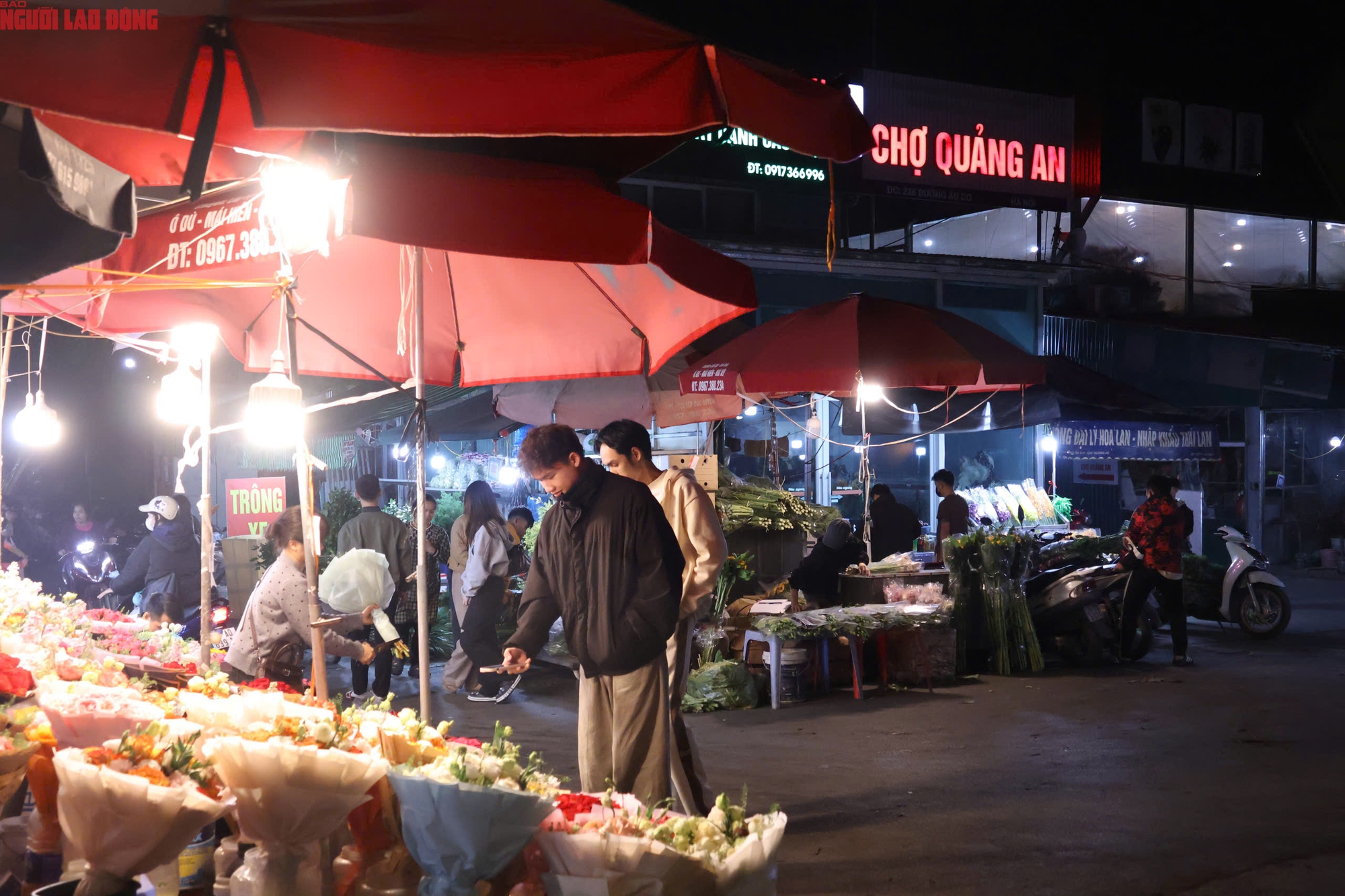 Kh&aacute;m ph&aacute; chợ hoa Quảng An lớn nhất H&agrave; Nội dịp Tết 2026 - Ảnh 2.