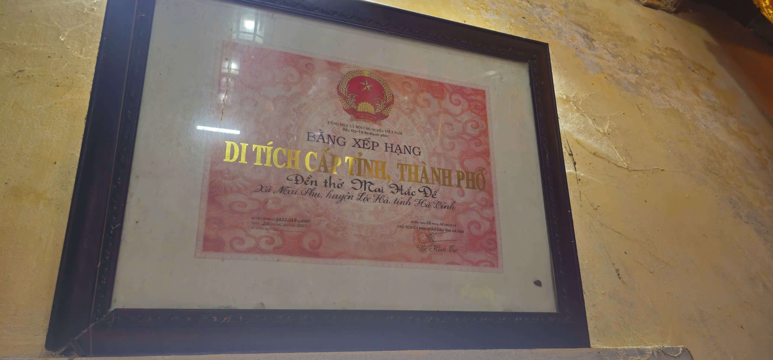 Cận cảnh đền thờ vua Mai Hắc Đế ở Hà Tĩnh  - Ảnh 21.