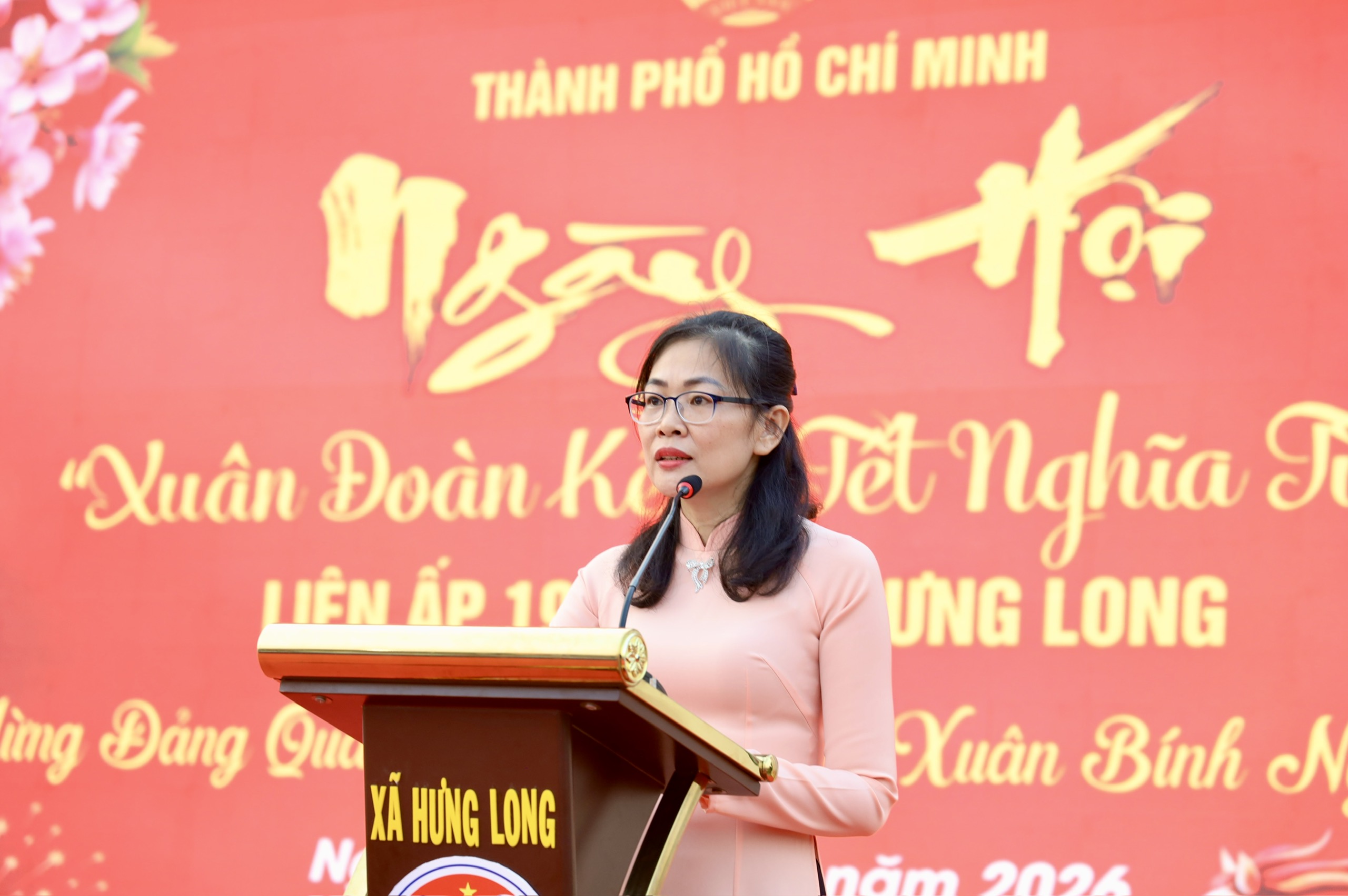 Rộn ràng ngày hội Xuân gắn kết, vun bồi tình làng nghĩa xóm tại xã Hưng Long, TPHCM - Ảnh 6.