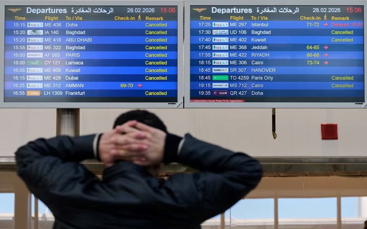 Cập nhật c&aacute;c chuyến bay từ Việt Nam bị ảnh hưởng do chiến sự Trung Đ&ocirc;ng - Ảnh 1.