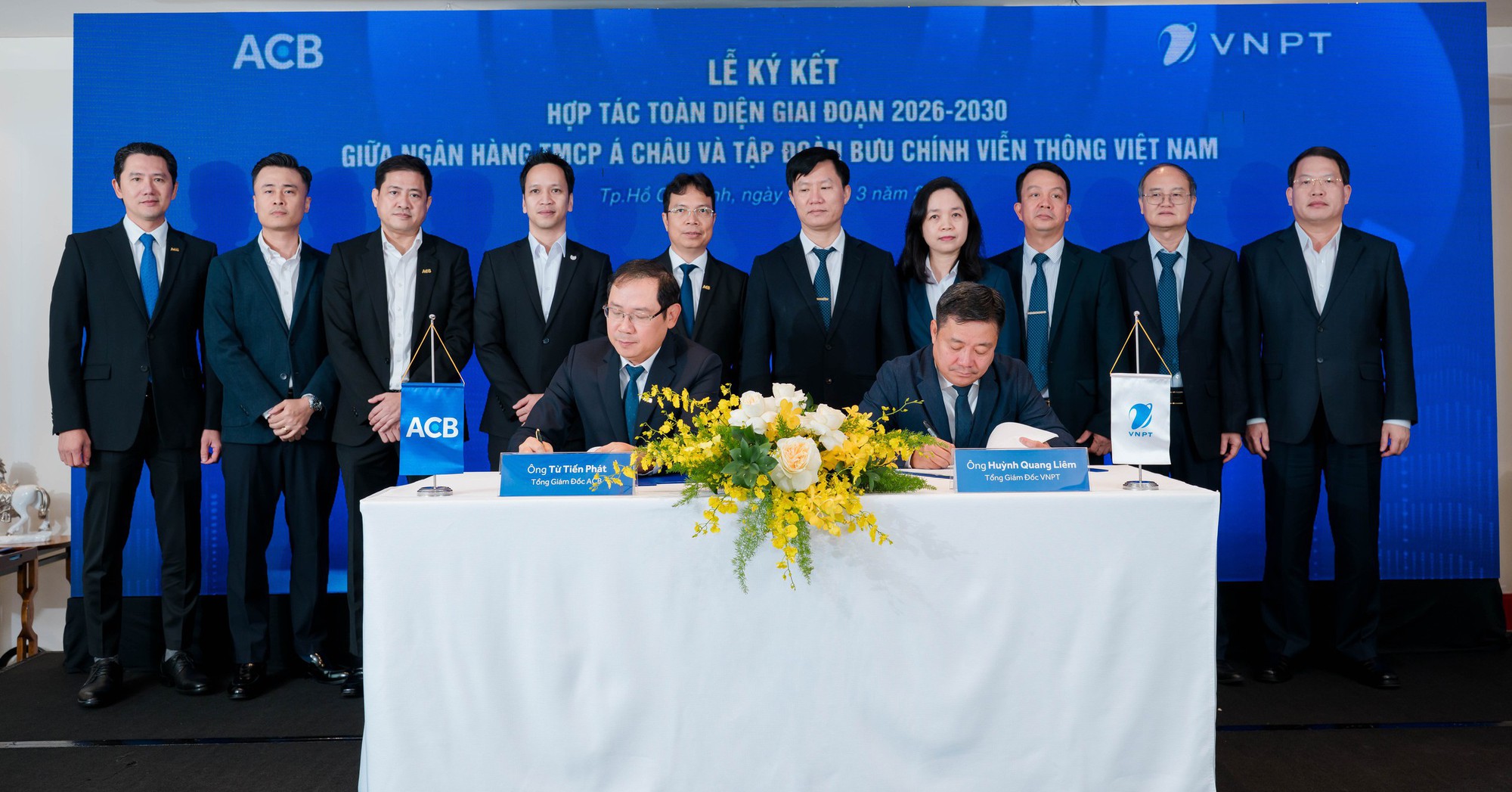 ACB và VNPT mở rộng hệ sinh thái tài chính - công nghệ, thúc đẩy chuyển đổi số