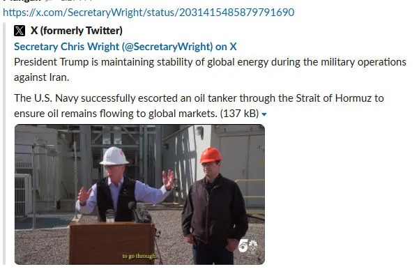 &ldquo;Lỗi đ&aacute;nh m&aacute;y", Bộ trưởng Mỹ th&ocirc;ng tin sai sự thật về t&igrave;nh h&igrave;nh eo biển Hormuz - Ảnh 1.