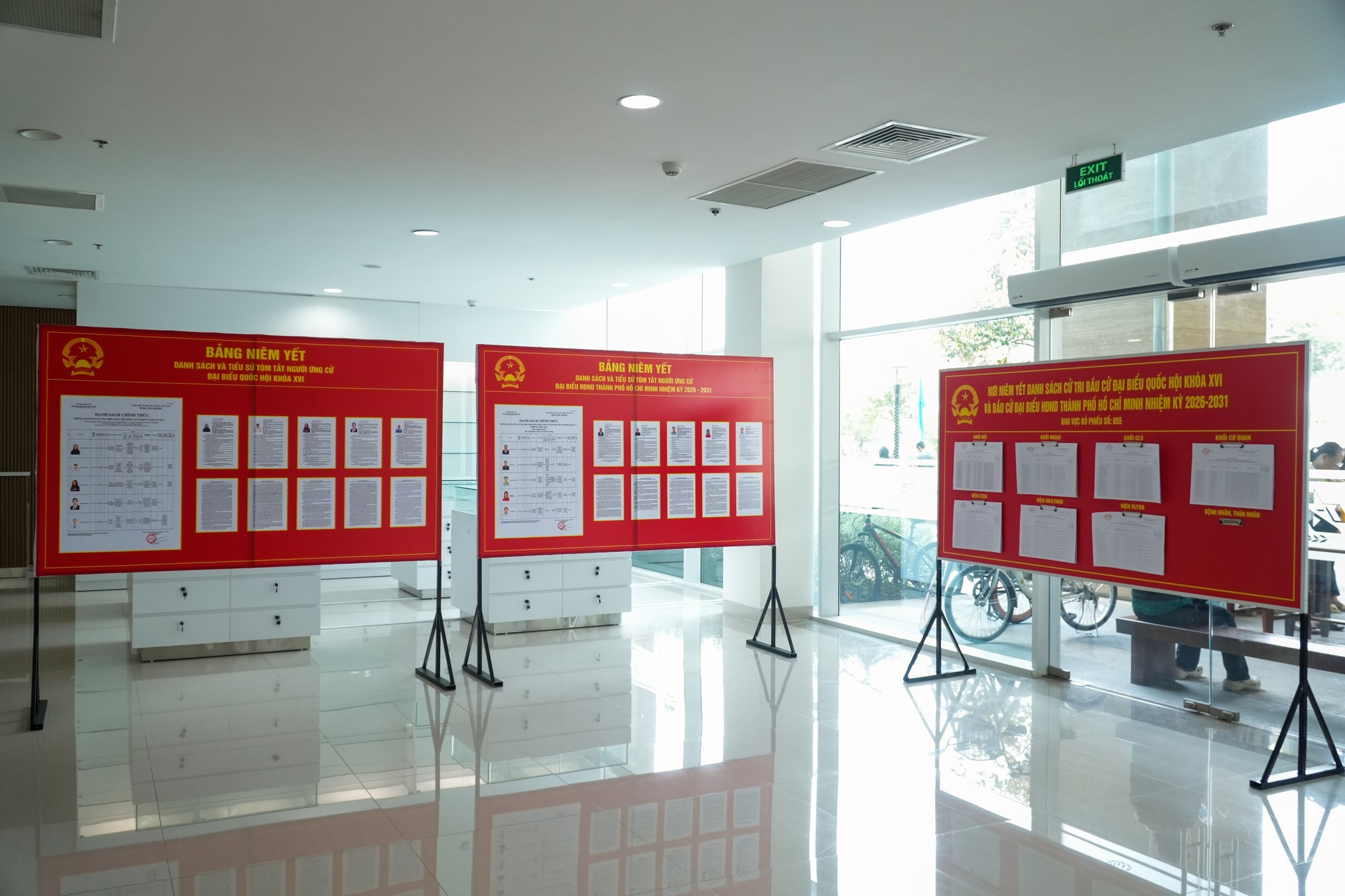 TPHCM: Một bệnh viện đã hoàn tất nhiều khâu chuẩn bị cho điểm bầu cử số 055 - Ảnh 3.