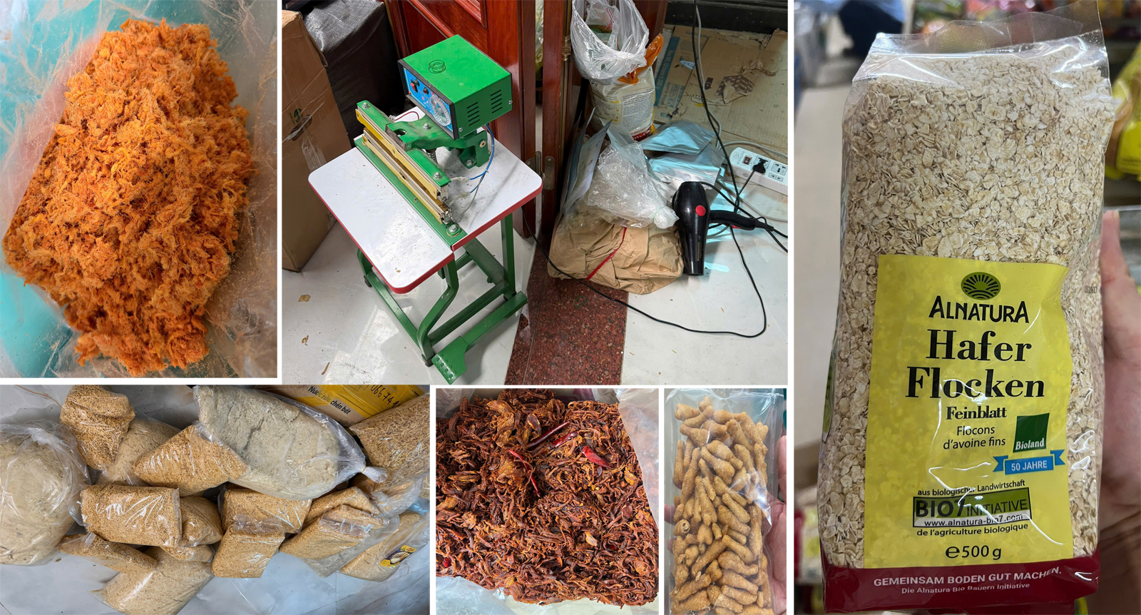 Bất thường tiệm tạp hóa bán ruốc heo giá chỉ hơn 100 ngàn đồng/kg - Ảnh 1.