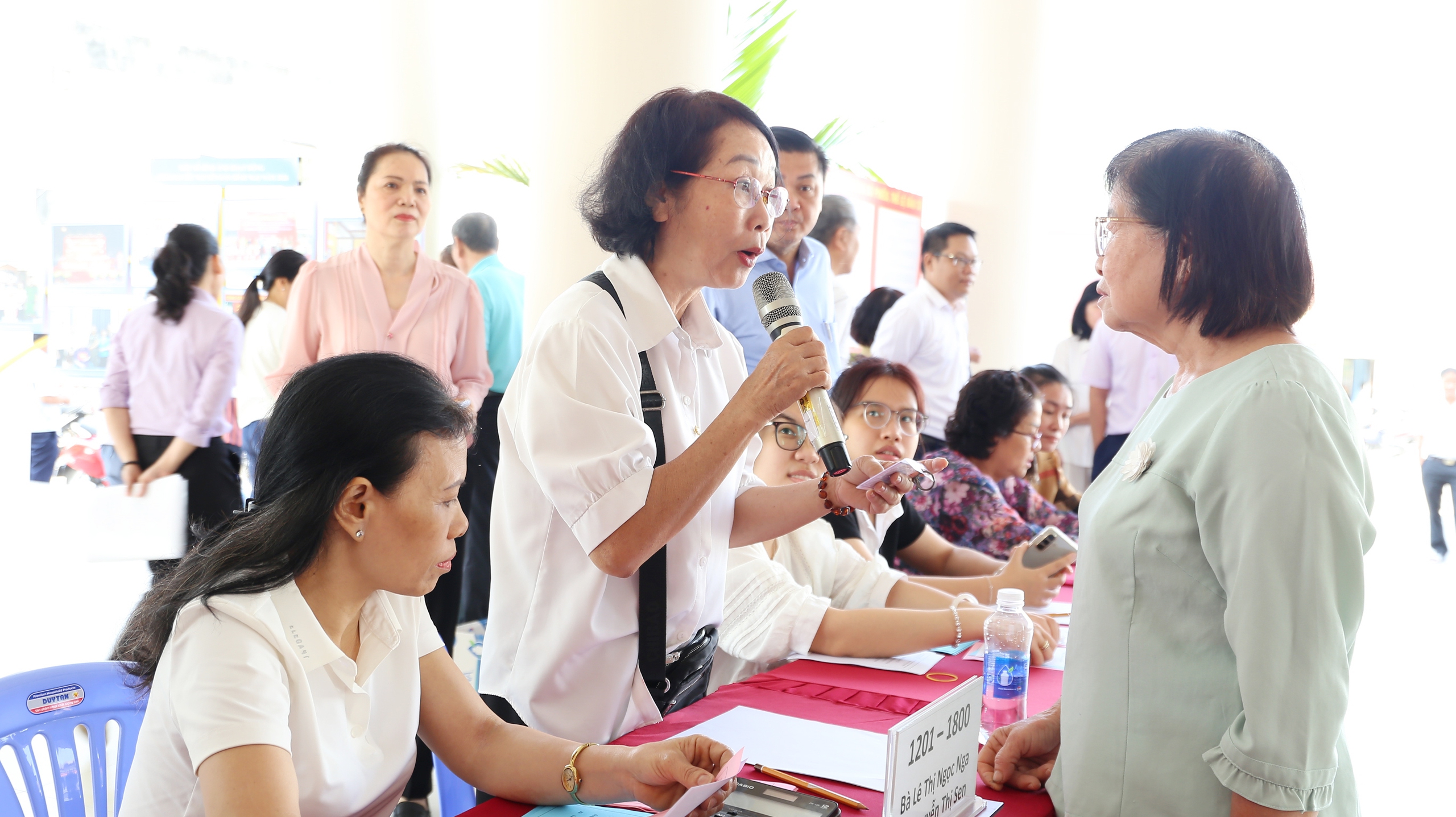 Phường Phú Thuận diễn tập công tác bầu cử - Ảnh 4.