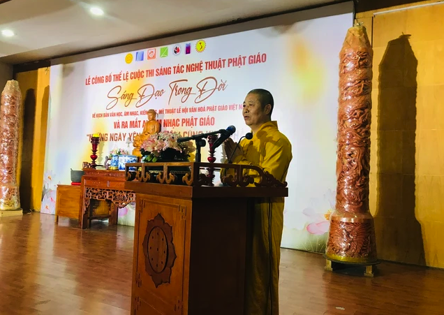 Ph&aacute;t động cuộc thi s&aacute;ng t&aacute;c nghệ thuật Phật gi&aacute;o "S&aacute;ng đạo trong đời 2026" - Ảnh 1.