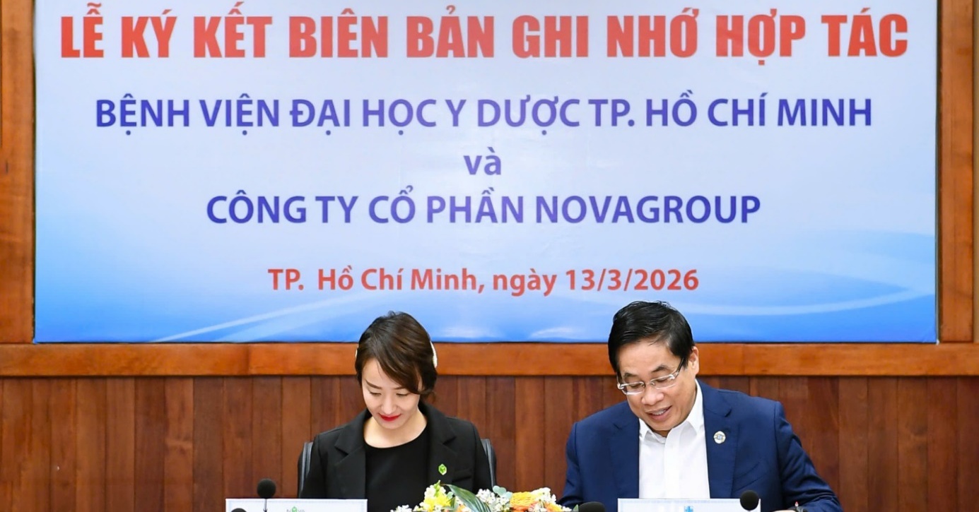 NovaGroup hợp tác với Bệnh viện Đại học Y Dược TP HCM