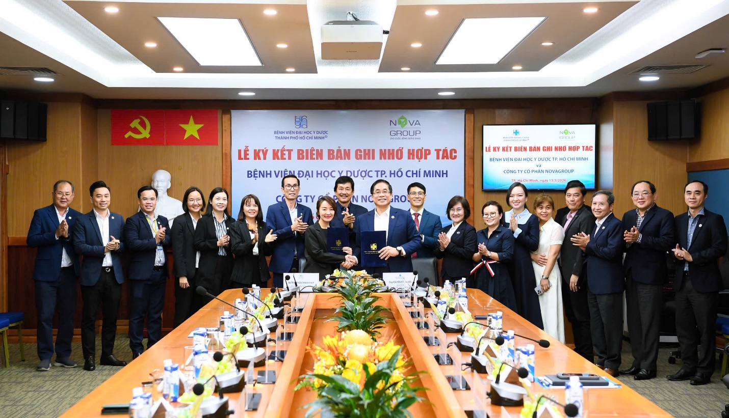 NovaGroup hợp tác với Bệnh viện Đại học Y Dược TP HCM - Ảnh 3.