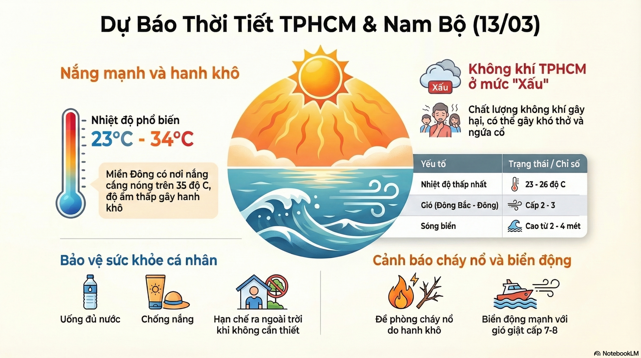 Dự báo thời tiết hôm nay, 13-3: TPHCM và Nam Bộ nắng mạnh - Ảnh 2.