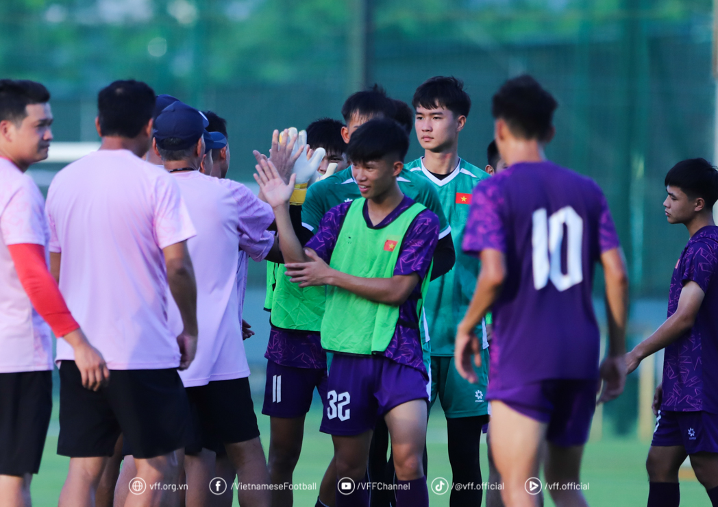 U19 Việt Nam hội quân đợt 1 năm 2026: 