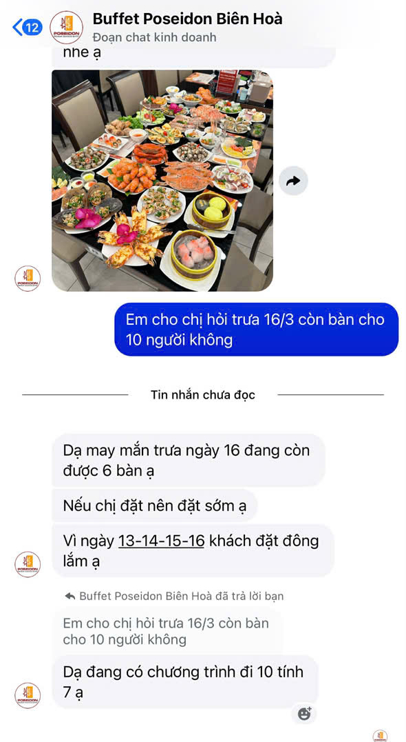 Cảnh b&aacute;o lừa đảo qua fanpage giả mạo nh&agrave; h&agrave;ng Buffet tại Việt Nam - Ảnh 2.