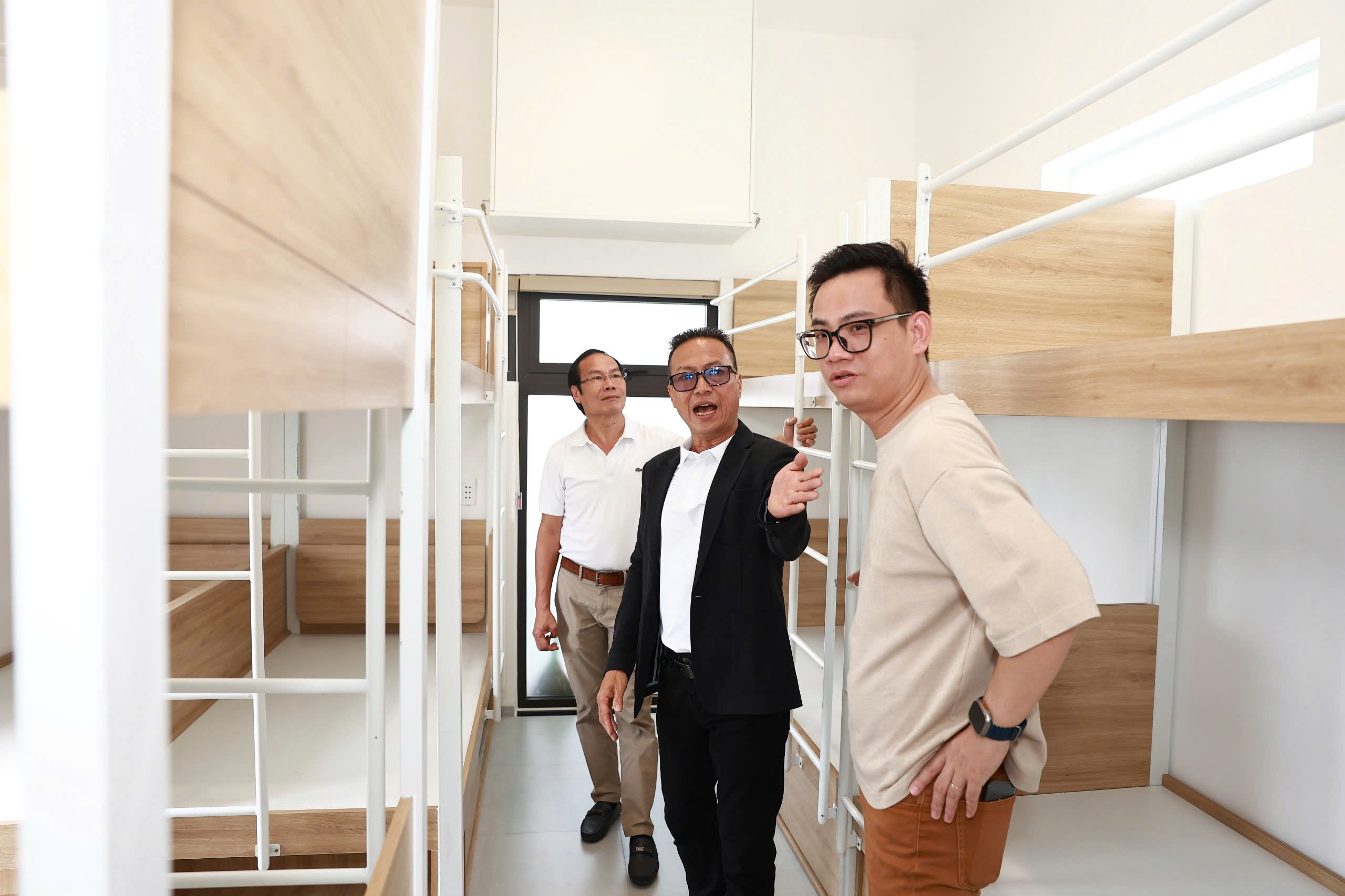 Khám phá ký túc xá hơn 26 tỷ đồng vừa được khánh thành của Trường ĐH Luật TPHCM  - Ảnh 5.