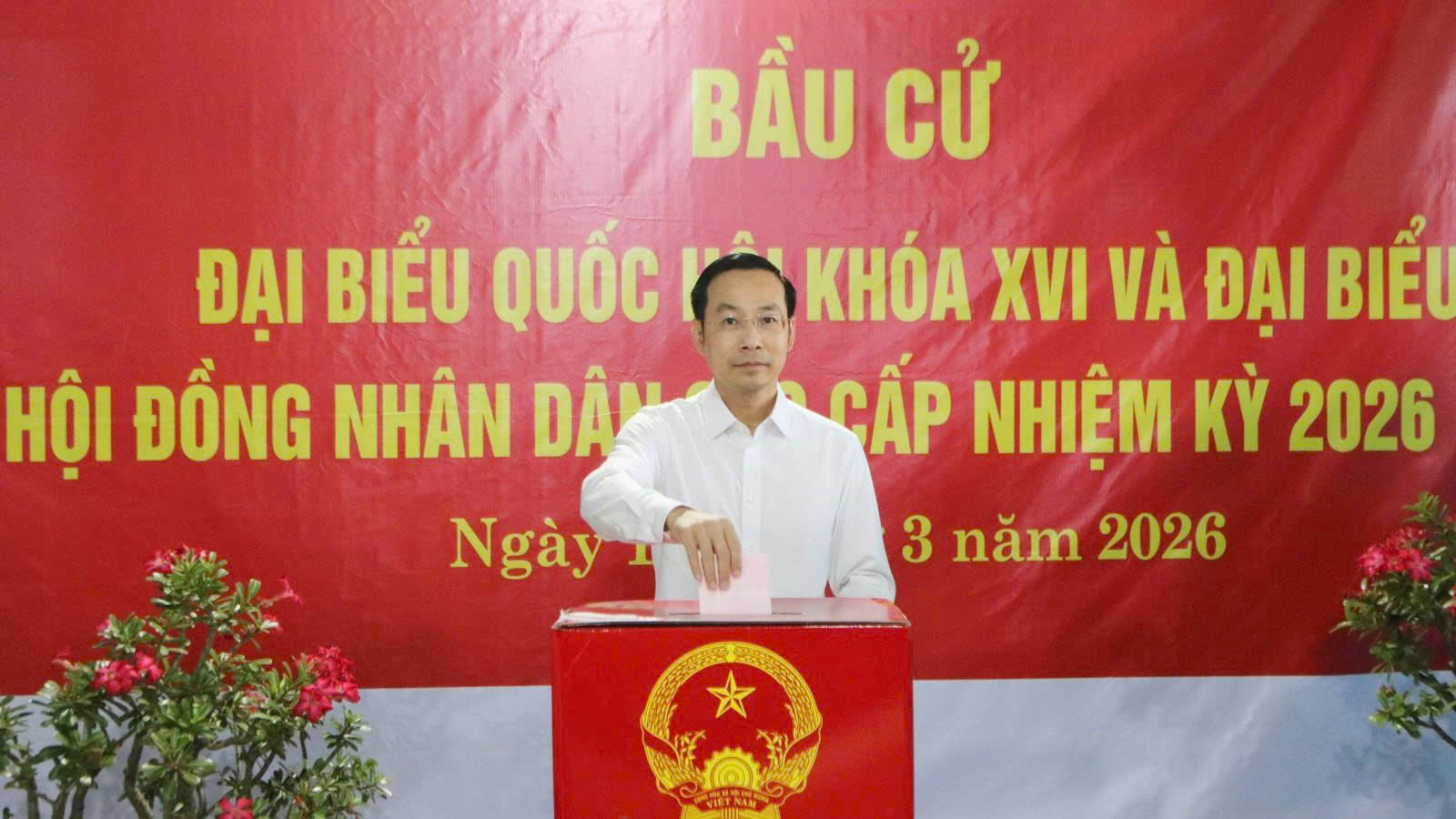 CLIP: Rộn ràng ngày bầu cử tại Cần Thơ, Vĩnh Long, An Giang, Tây Ninh - Ảnh 16.